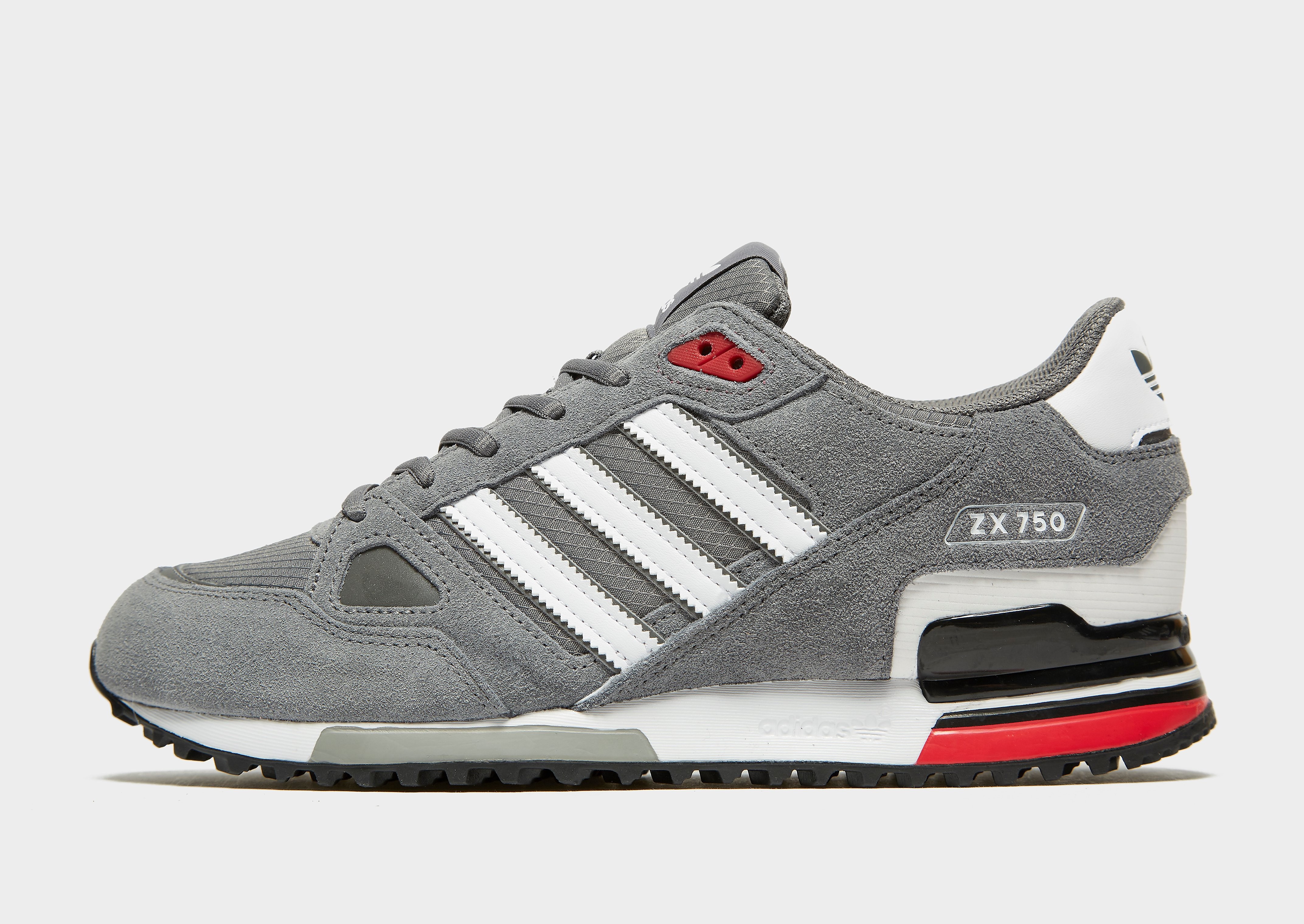 

adidas Originals ZX 750 - Only at JD - Grey/White - Mens, Grey/White