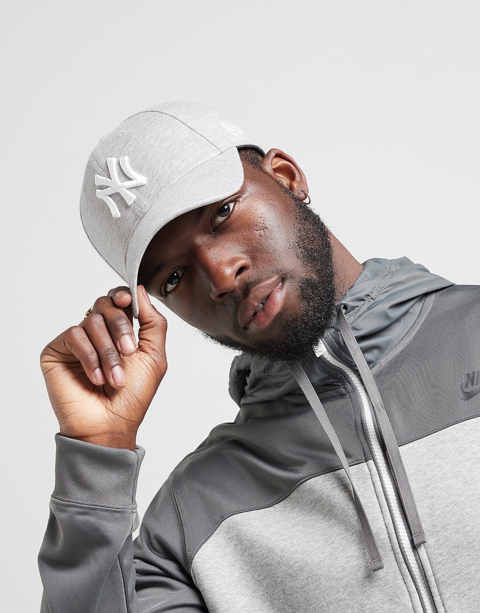 

New Era MLB 9FORTY New York Yankees Cap - Grey - Womens, Grey