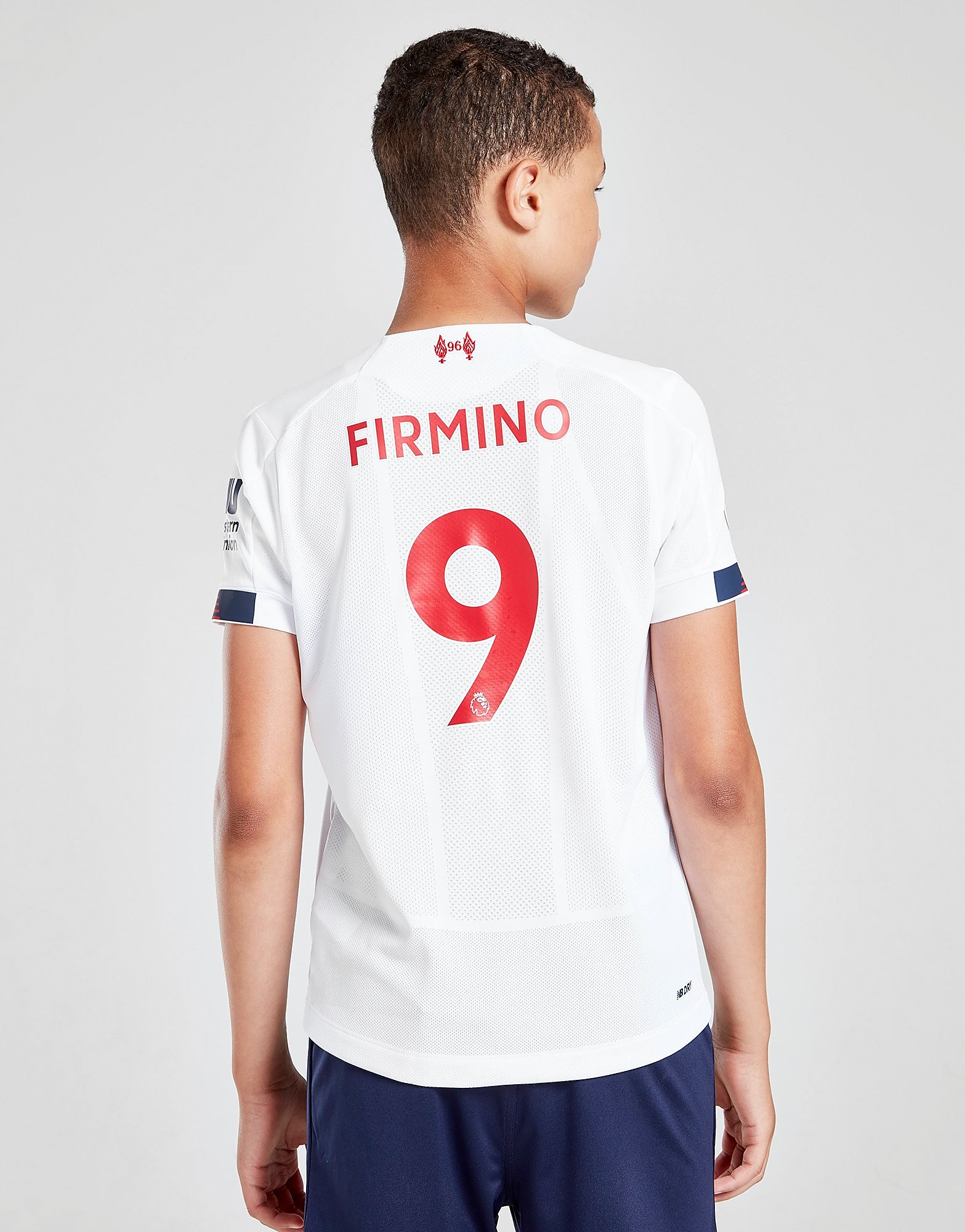 New Balance Liverpool FC 2019/20 Away Firmino #9 Shirt Junior - Blanc, Blanc