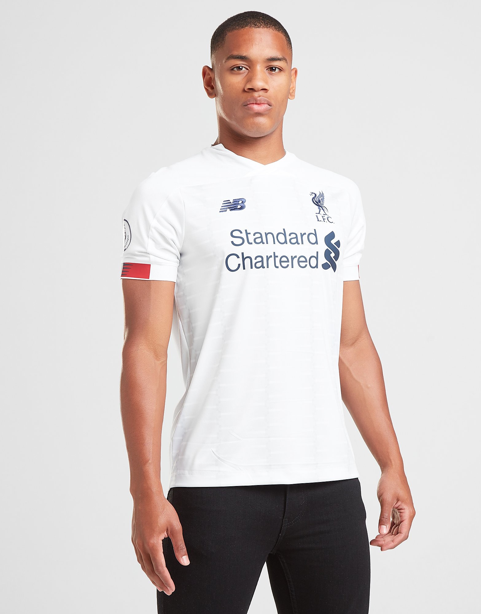New Balance Liverpool FC Away 2019/20 Firmino #9 Shirt Men's - Blanc, Blanc