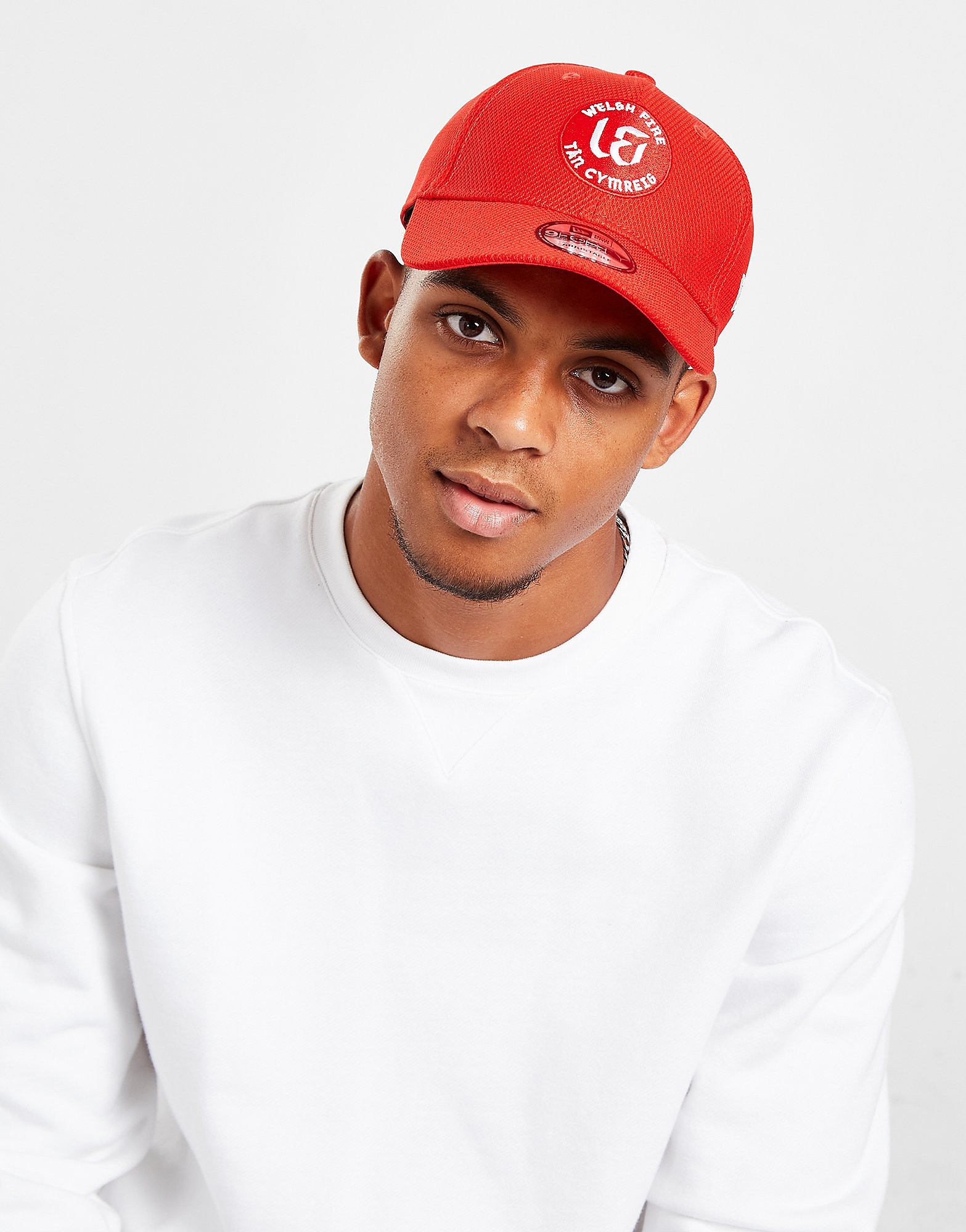 

New Era Welsh Fire 9FORTY Cap - Red - Womens, Red