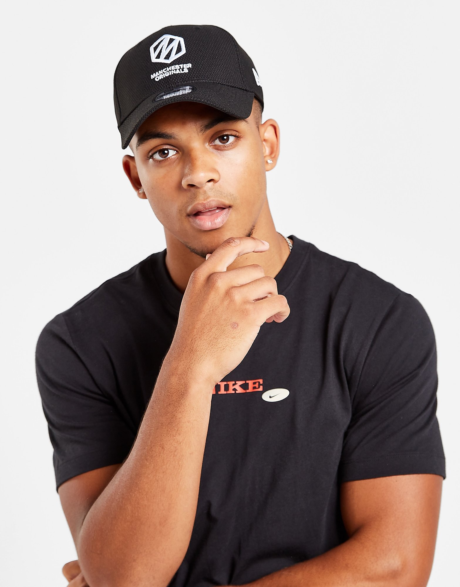 

New Era Manchester Originals 9FORTY Cap - Black - Womens, Black