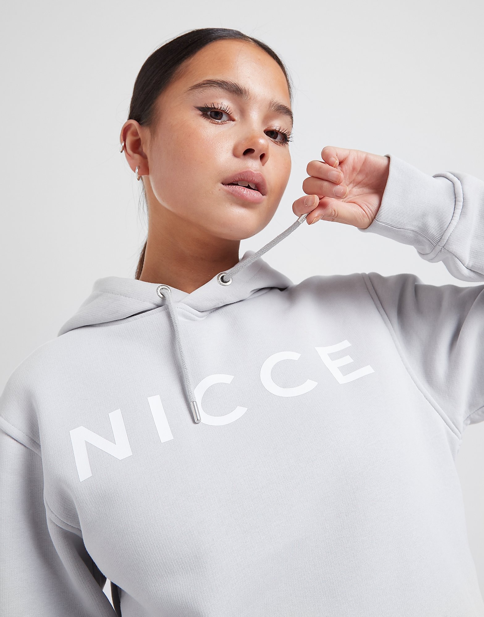 

Nicce Oversize Boyfriend Hoodie - Only at JD - Grey - Womens, Grey