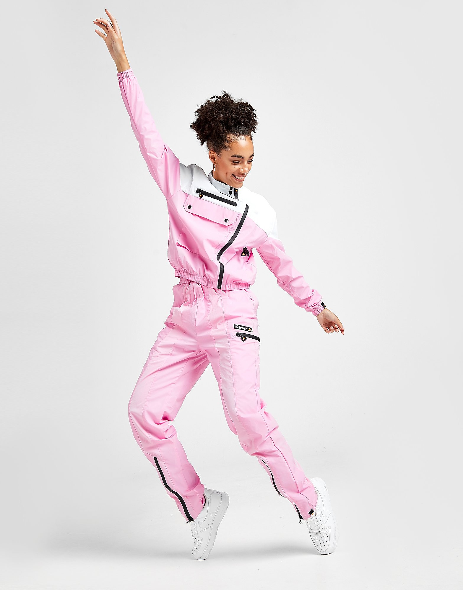 

Ellesse Woven Reflective Track Pants - Pink, Pink