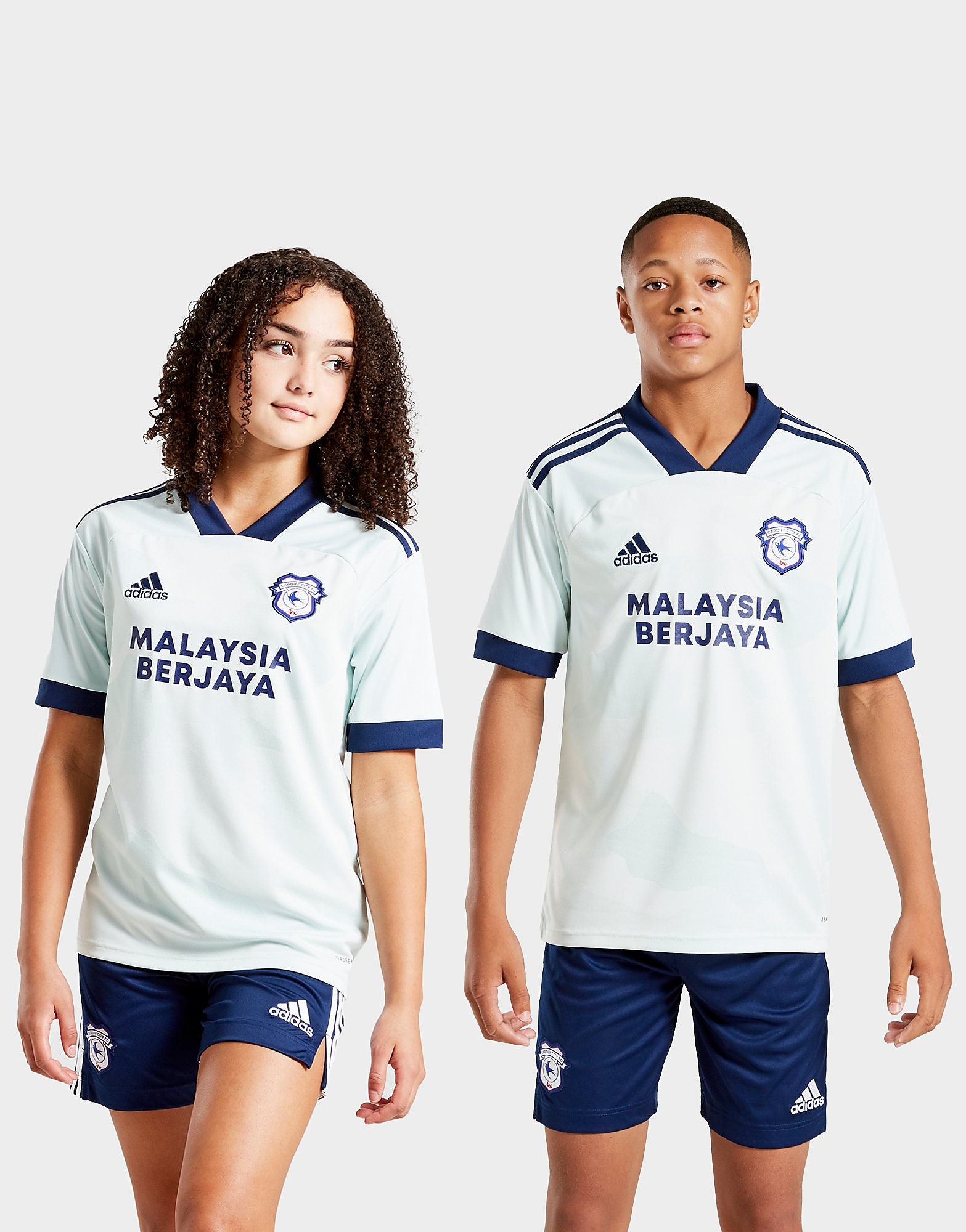

adidas Cardiff City FC 2020/21 Away Shirt Junior - Blue - Kids, Blue