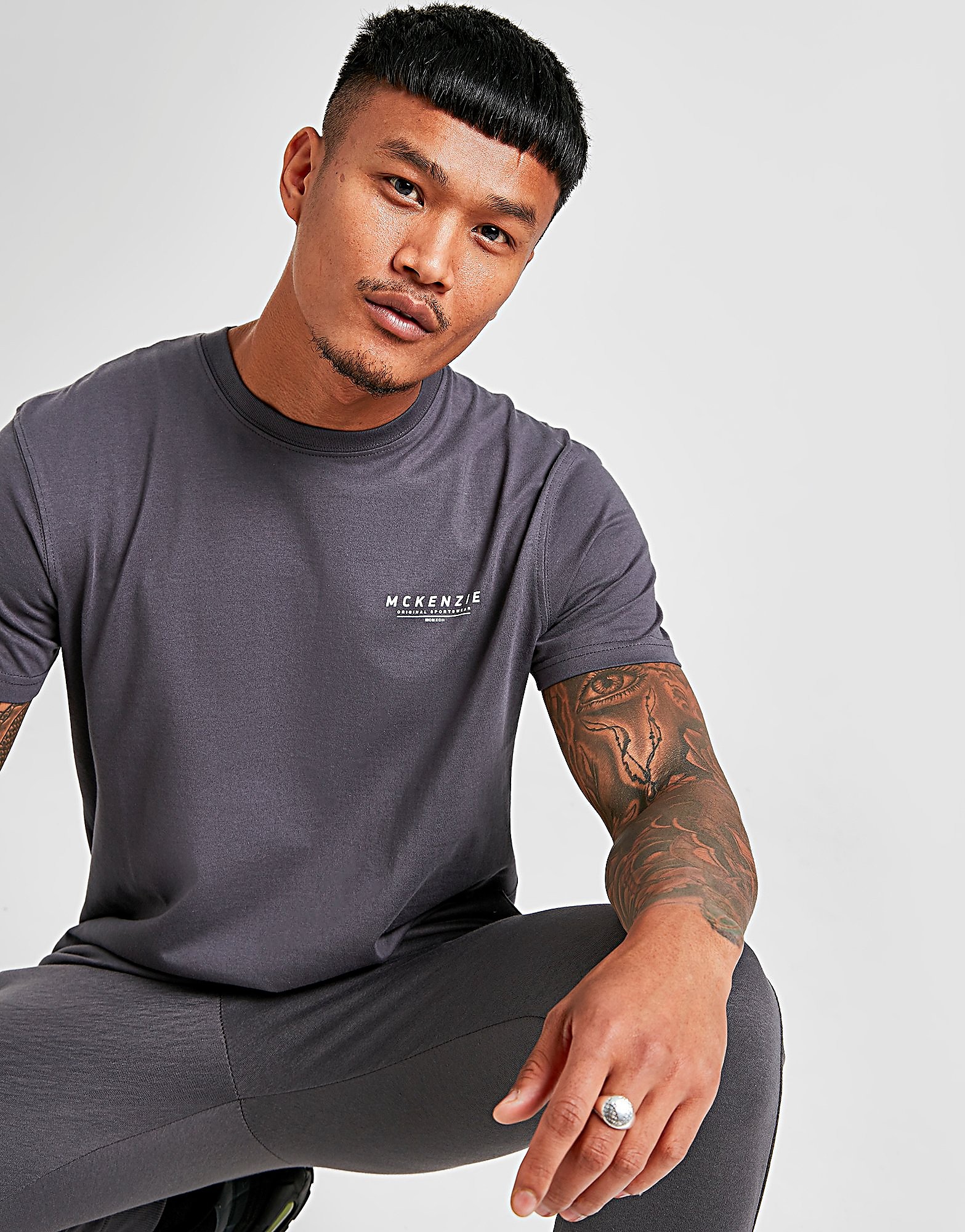 

McKenzie Essential T-Shirt - Only at JD - GREY - Mens, GREY