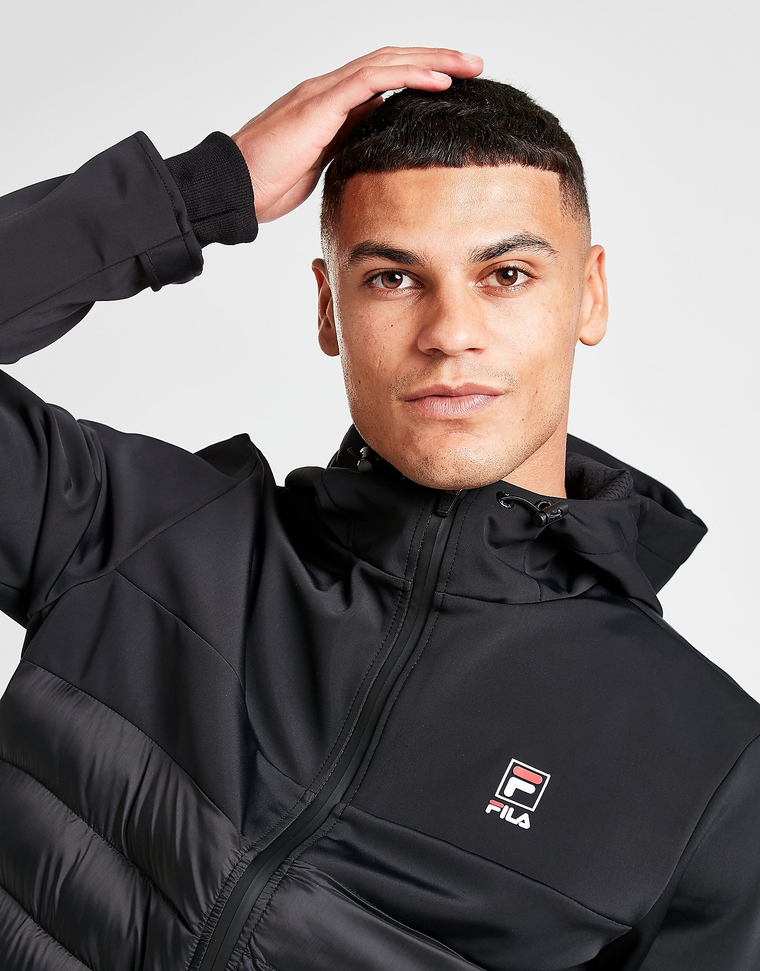 

Fila Neeko Hybrid Jacket - Black - Mens, Black