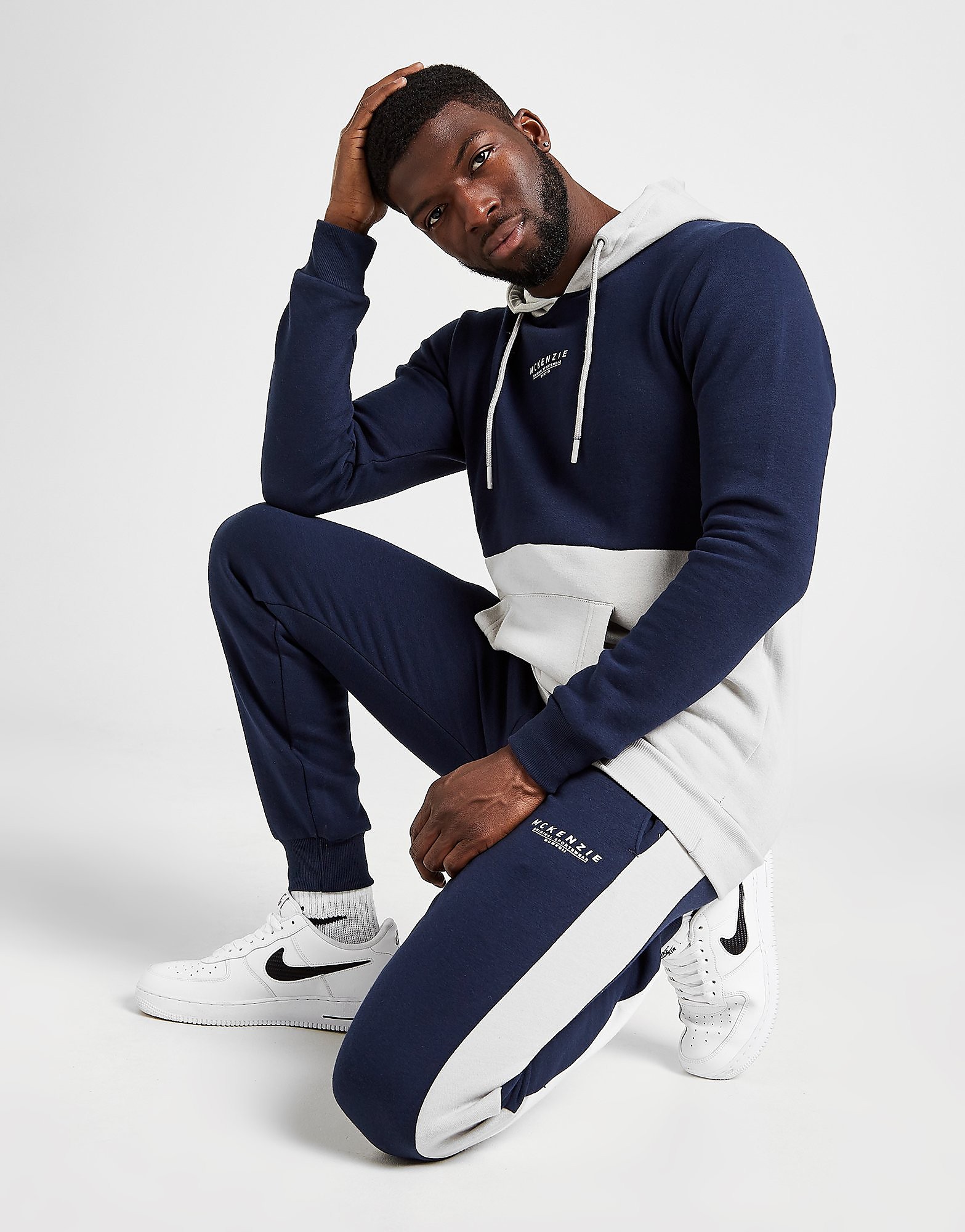 

McKenzie Exhilarate Fleece Tracksuit - Only at JD - Navy/Grey - Mens, Navy/Grey