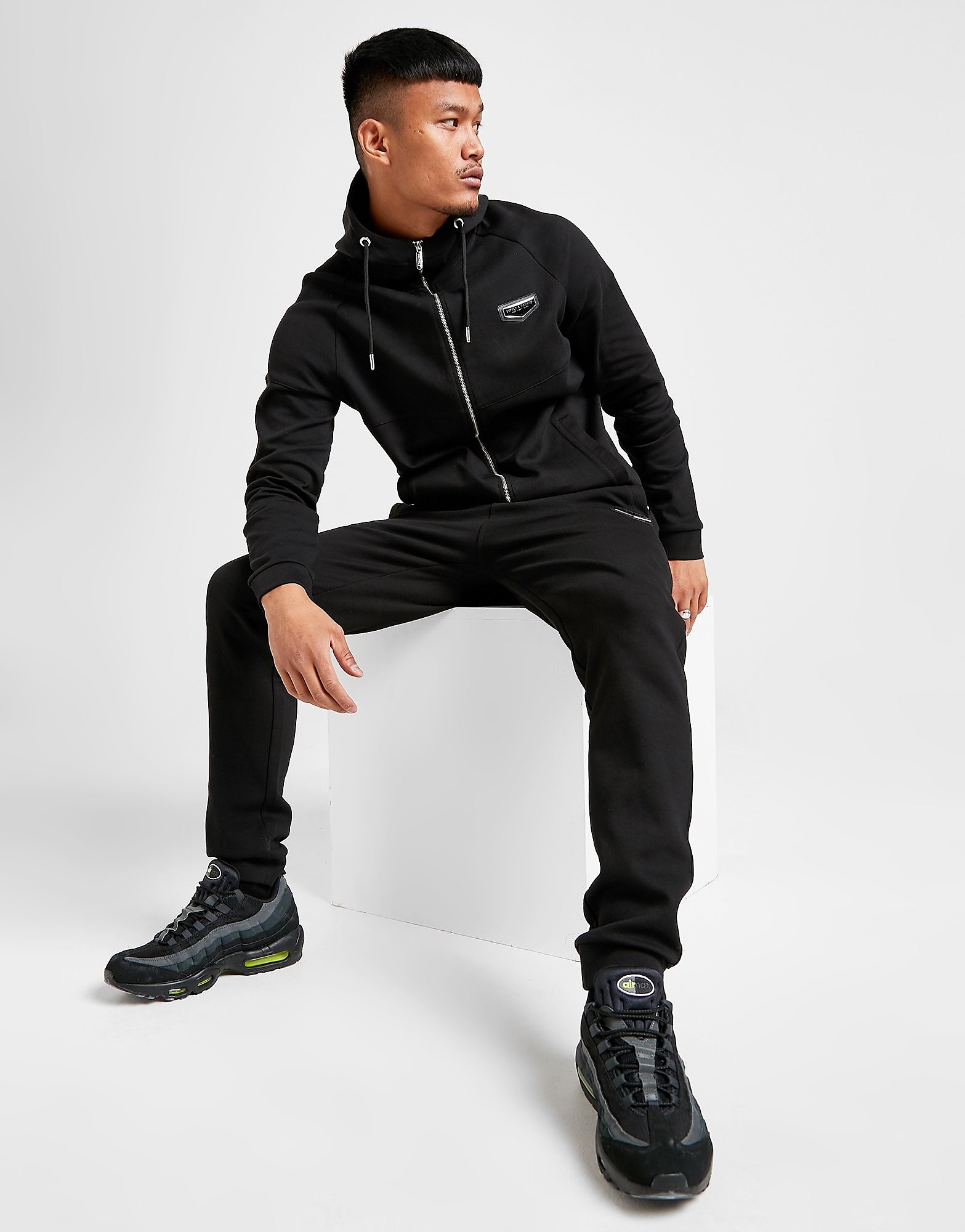 

Supply & Demand Core Fleece Tracksuit - Black - Mens, Black