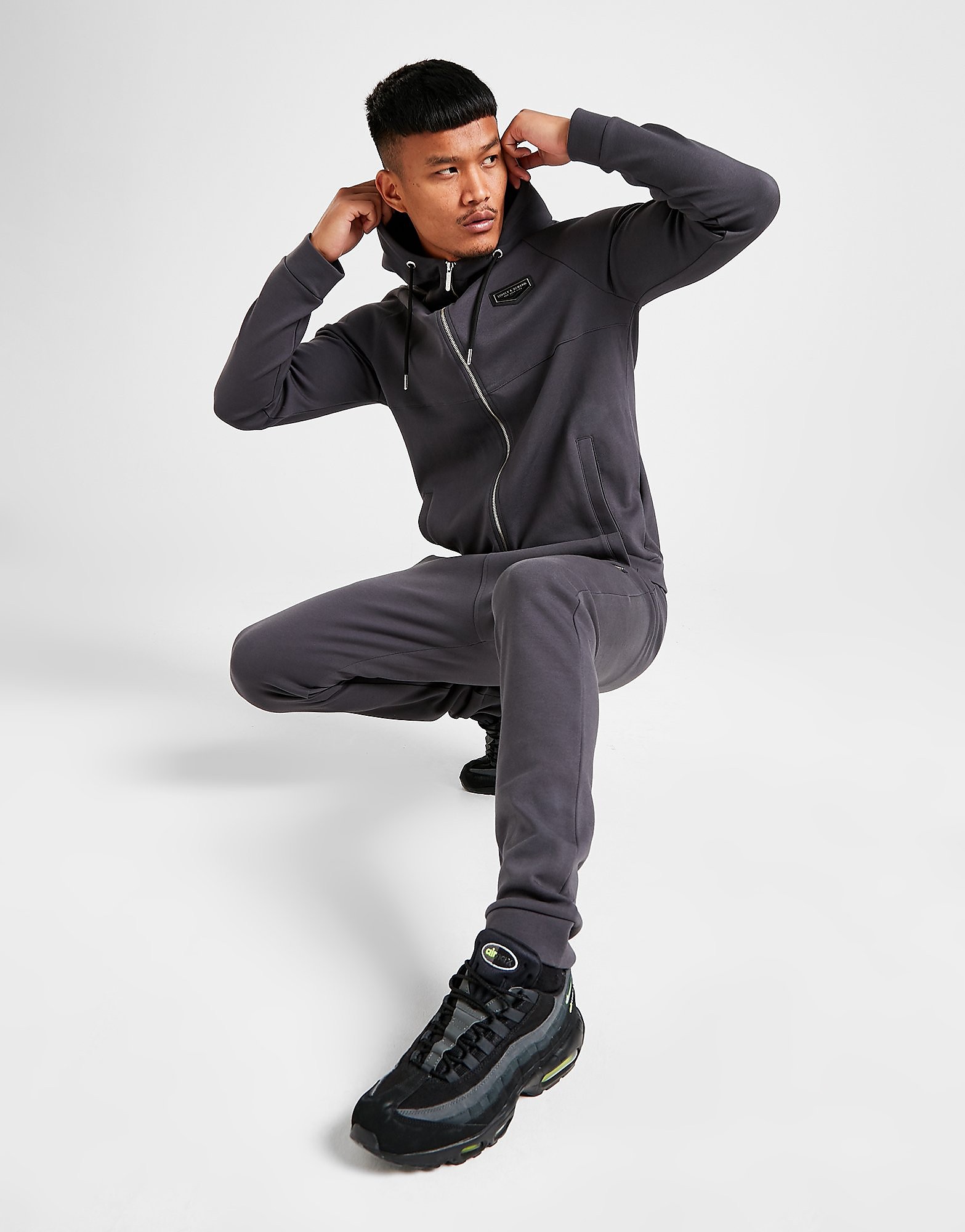 

Supply & Demand Core Fleece Tracksuit - Grey - Mens, Grey