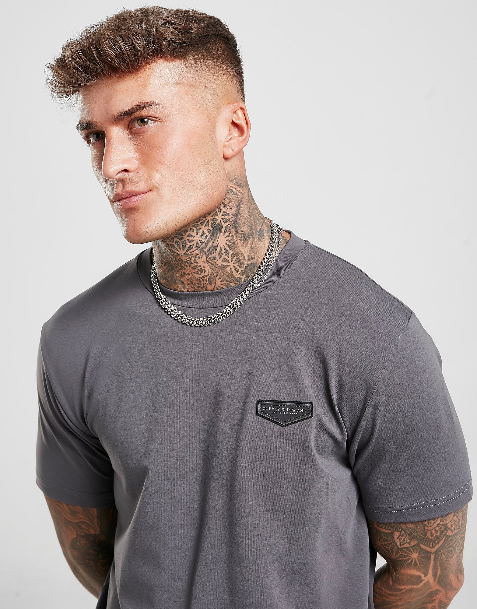 

Supply & Demand Core T-Shirt - Grey - Mens, Grey