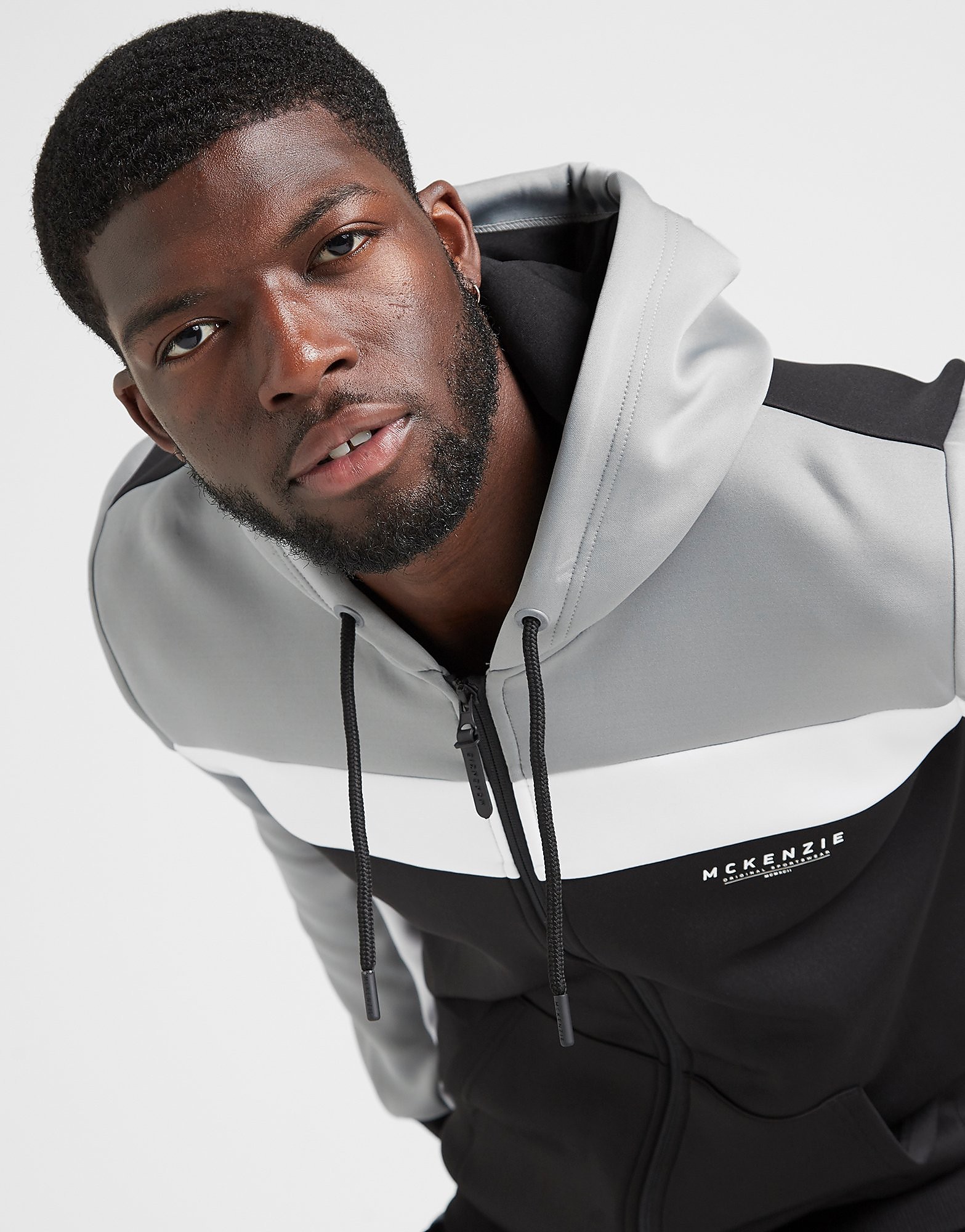 

McKenzie Erwan Poly Hoodie - Only at JD - Black - Mens, Black