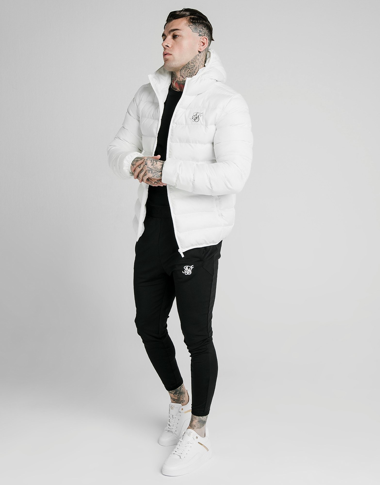 

SikSilk Atmosphere Jacket - White - Mens, White