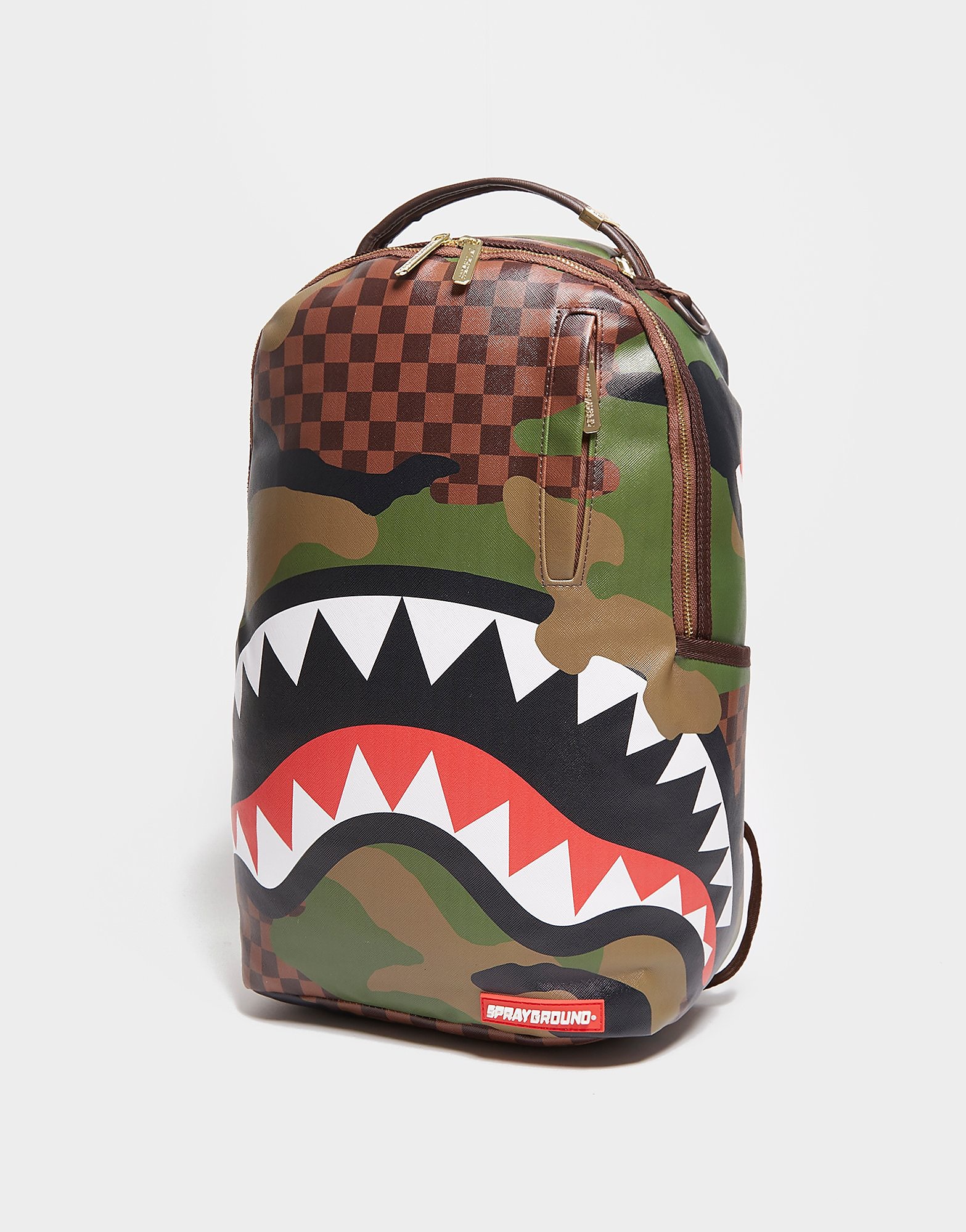 

SPRAYGROUND Camo Shark Backpack - Green/Camo - Womens, Green/Camo