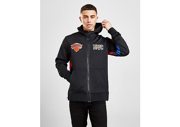 Nike Sweat à Capuche NBA New York Knicks Showtime Homme - Black/Anthracite/White, Black/Anthracite/W