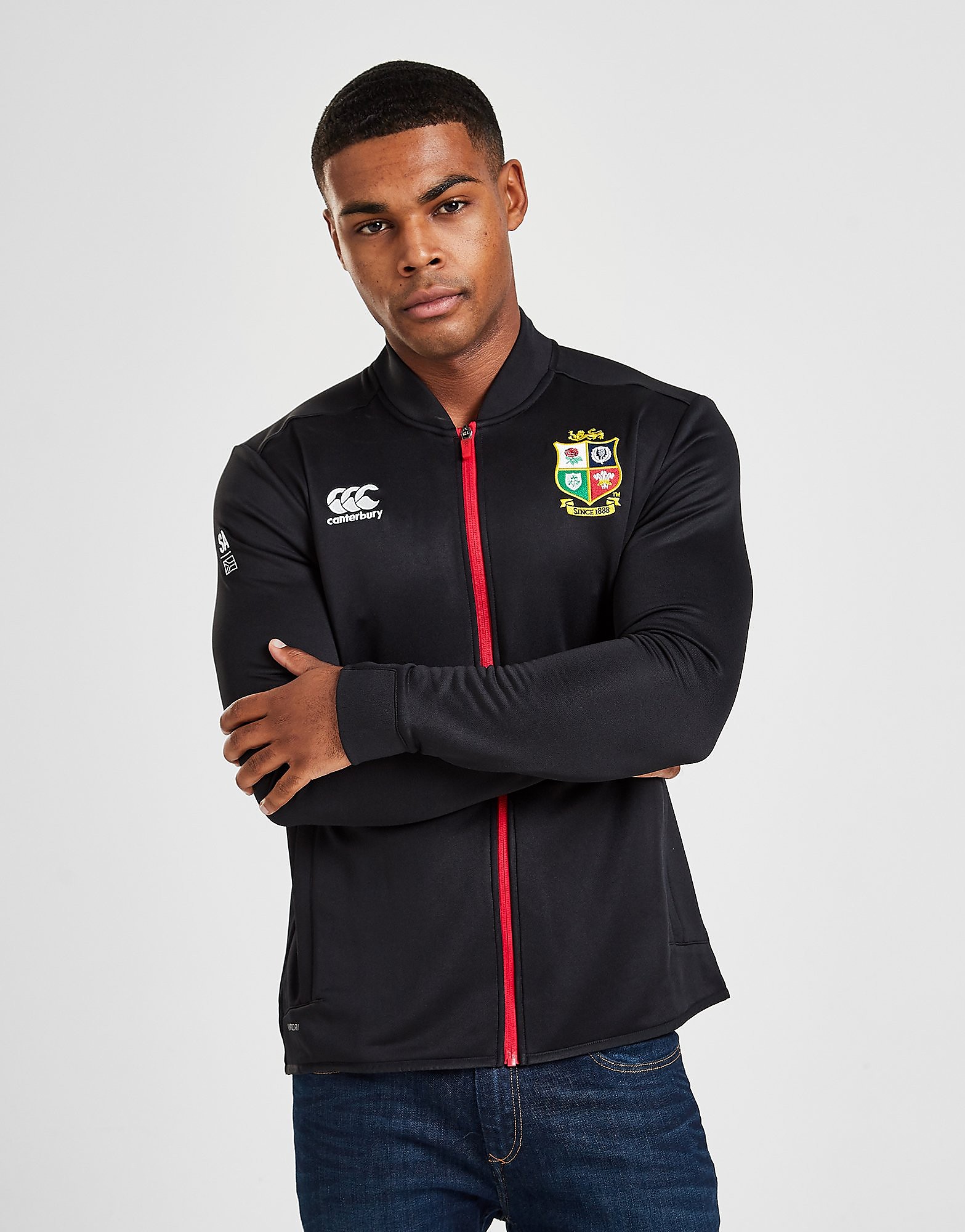 

Canterbury British & Irish Lions 2021 Track Jacket - Black - Mens, Black