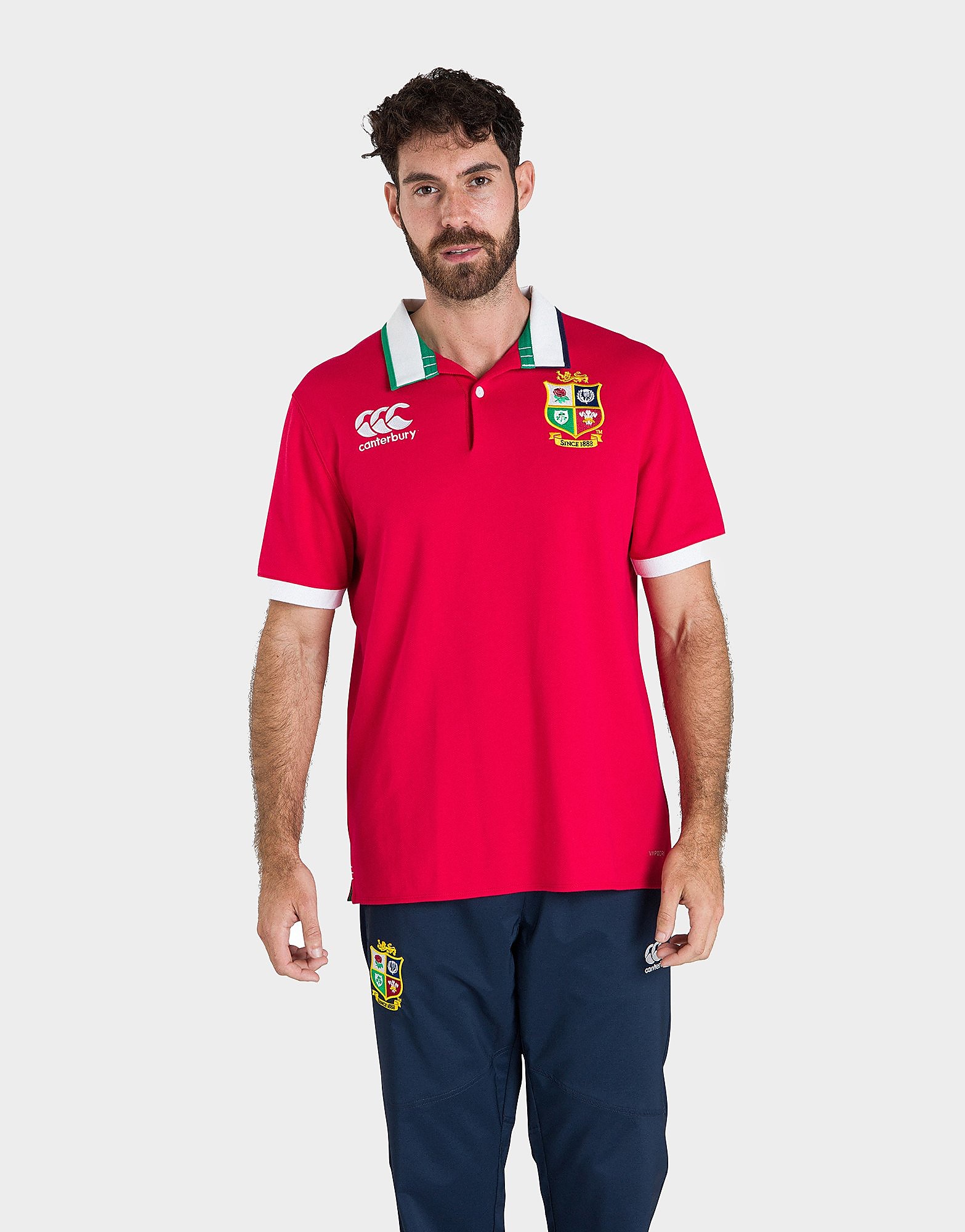 

Canterbury British & Irish Lions 2021 Classic Shirt - Red - Mens, Red
