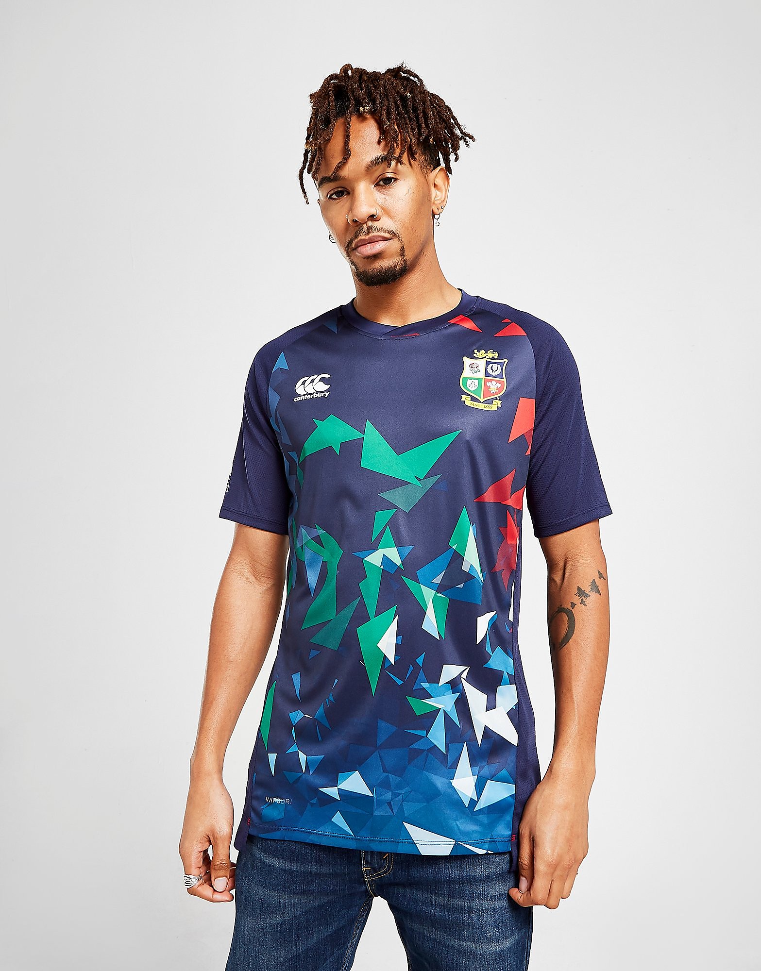 

Canterbury British & Irish Lions 2021 Graphic T-Shirt - Navy - Mens, Navy