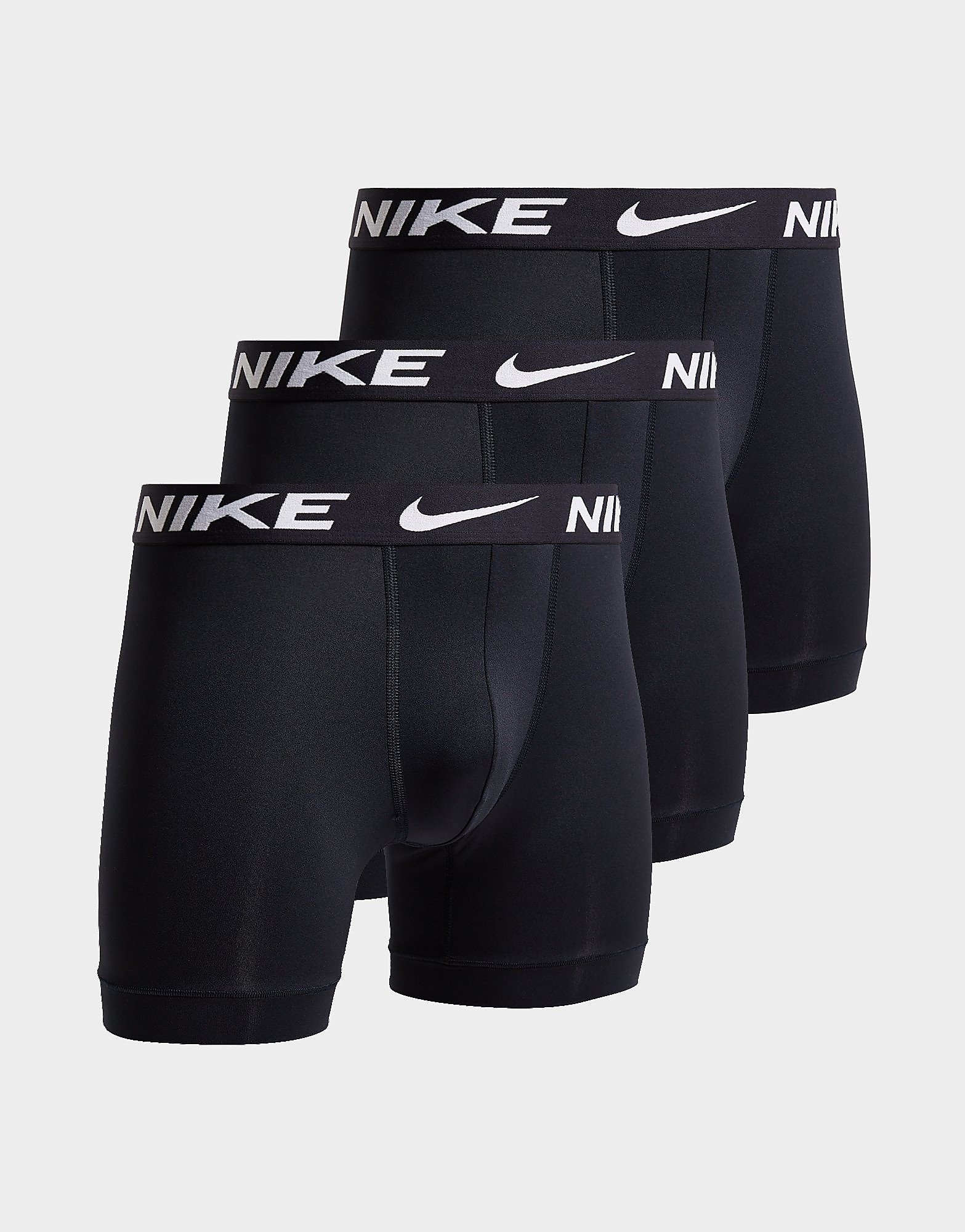 

Nike 3 Pack Micro Boxers - Black - Mens, Black
