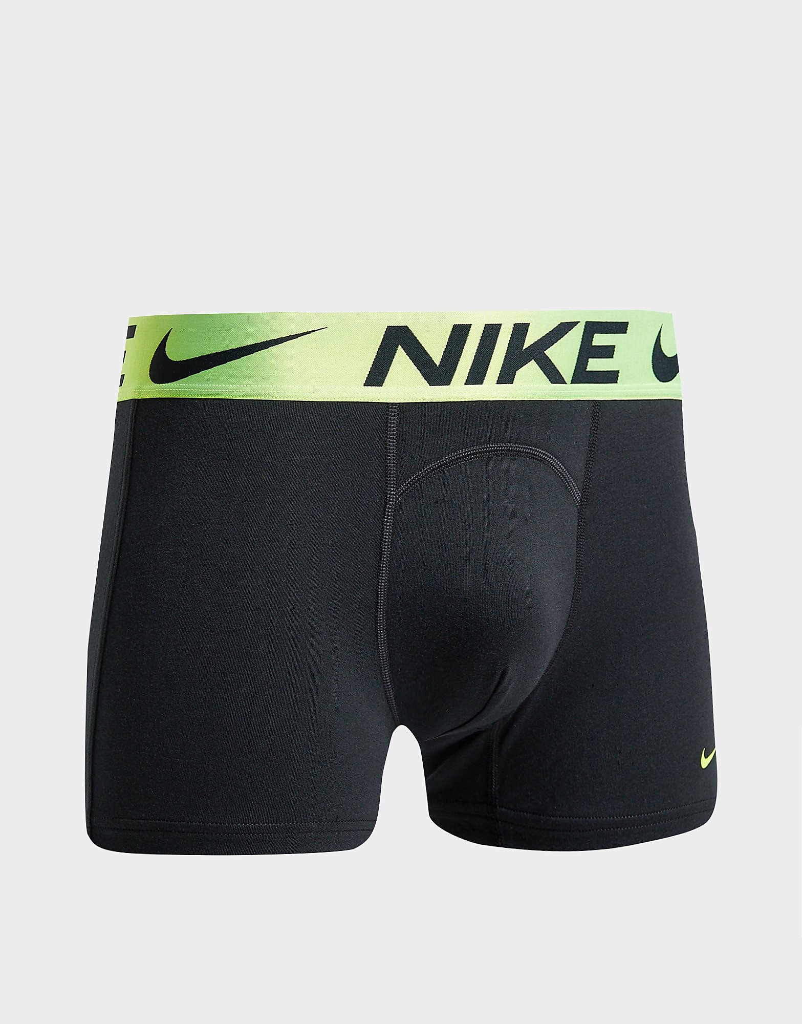 

Nike Single Luxury Trunks - Black/Green - Mens, Black/Green