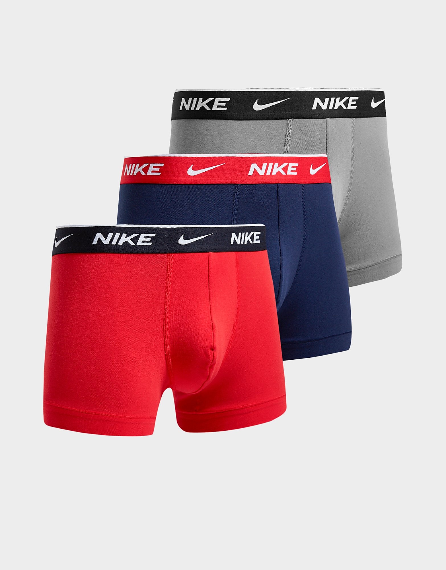 

Nike Trunk (3-Pack) - Red/Navy/Grey - Mens, Red/Navy/Grey