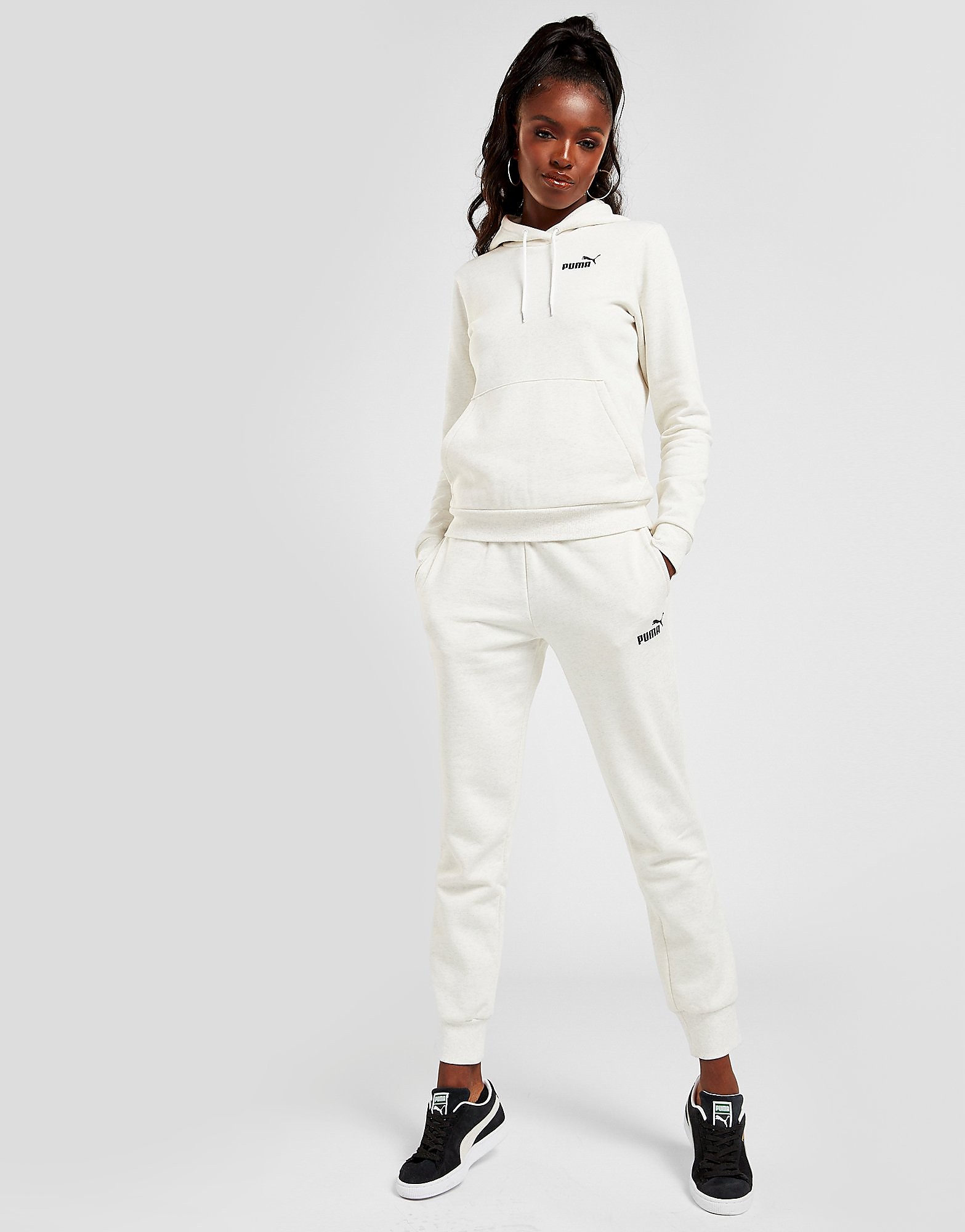 

Puma Core Fleece Joggers - Only at JD - Beige - Womens, Beige