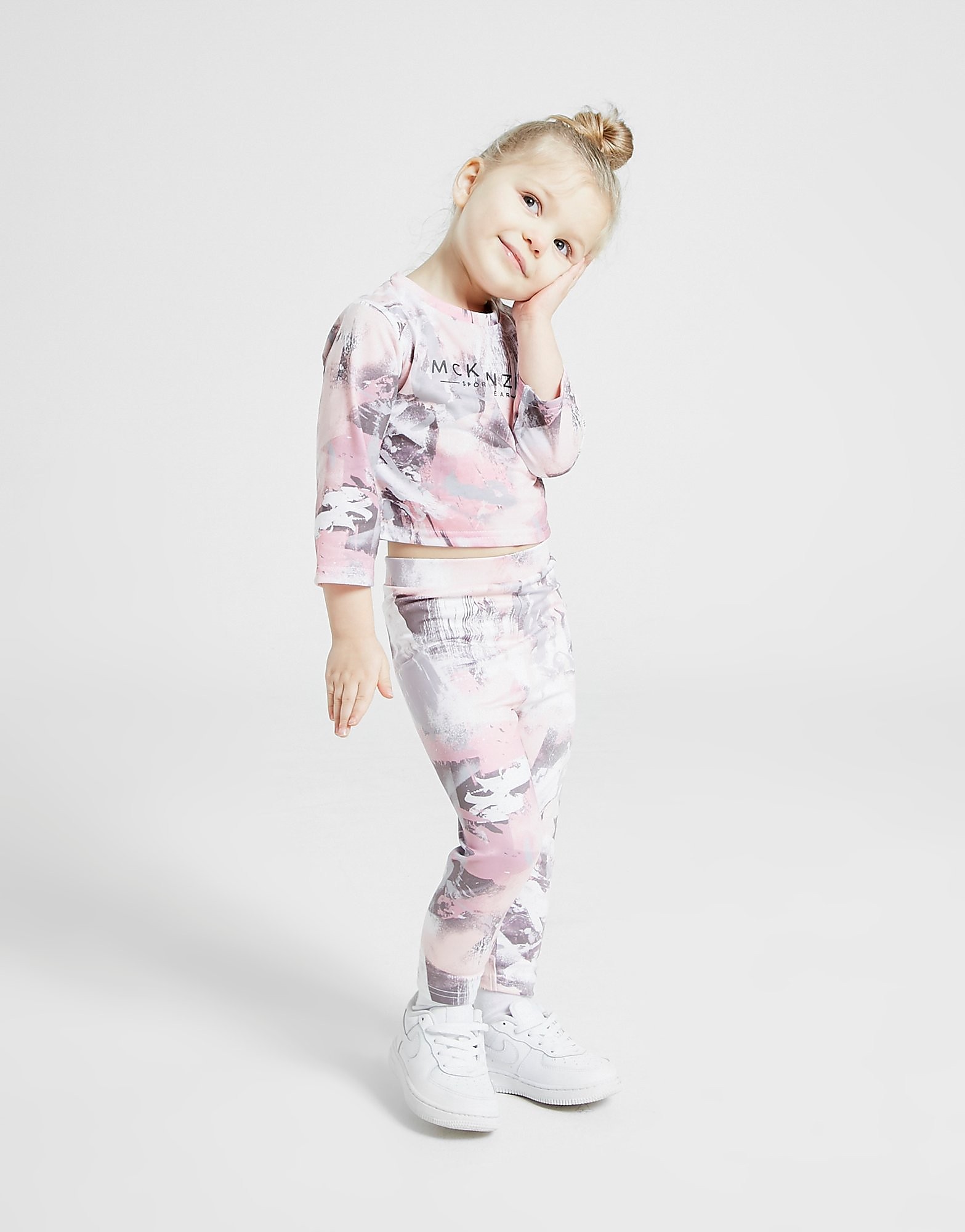 

McKenzie Girls' Micro Pearl T-Shirt/Leggings Set Infant - Pink - Kids, Pink