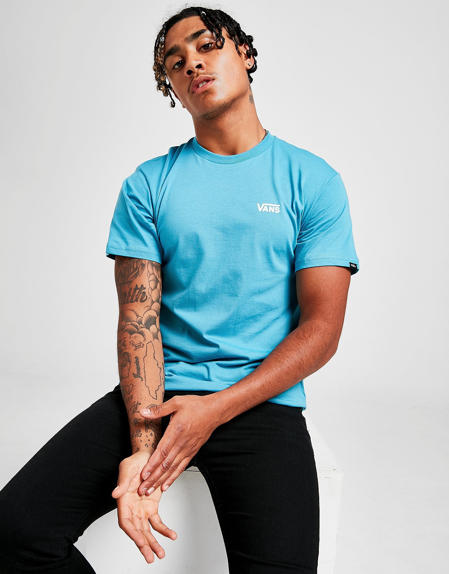 

Vans Core Classic Logo T-Shirt - Blue - Mens, Blue