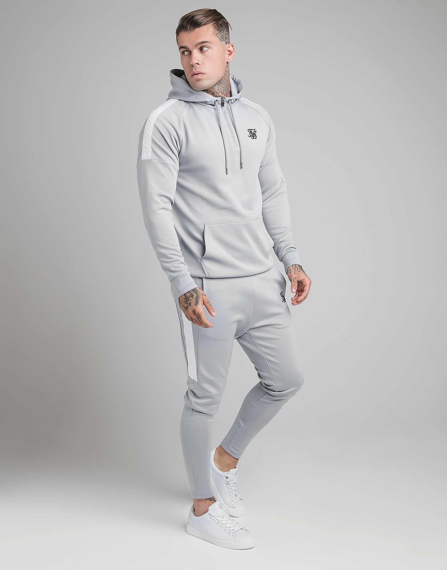 

SikSilk Poly Track Pants - Only at JD - Grey - Mens, Grey