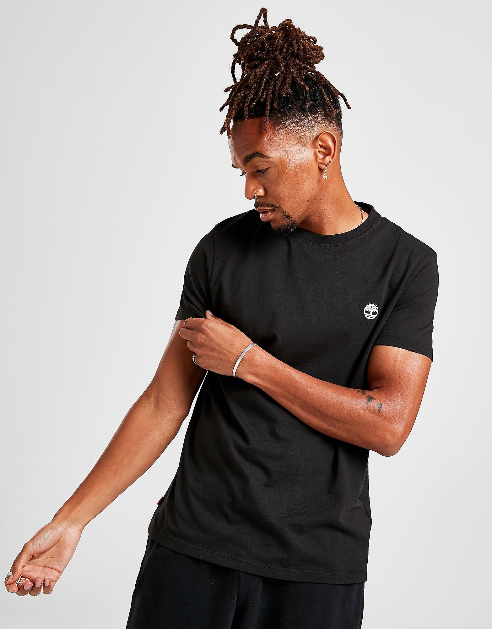 

Timberland Dunstan Short Sleeve T-Shirt - Black, Black