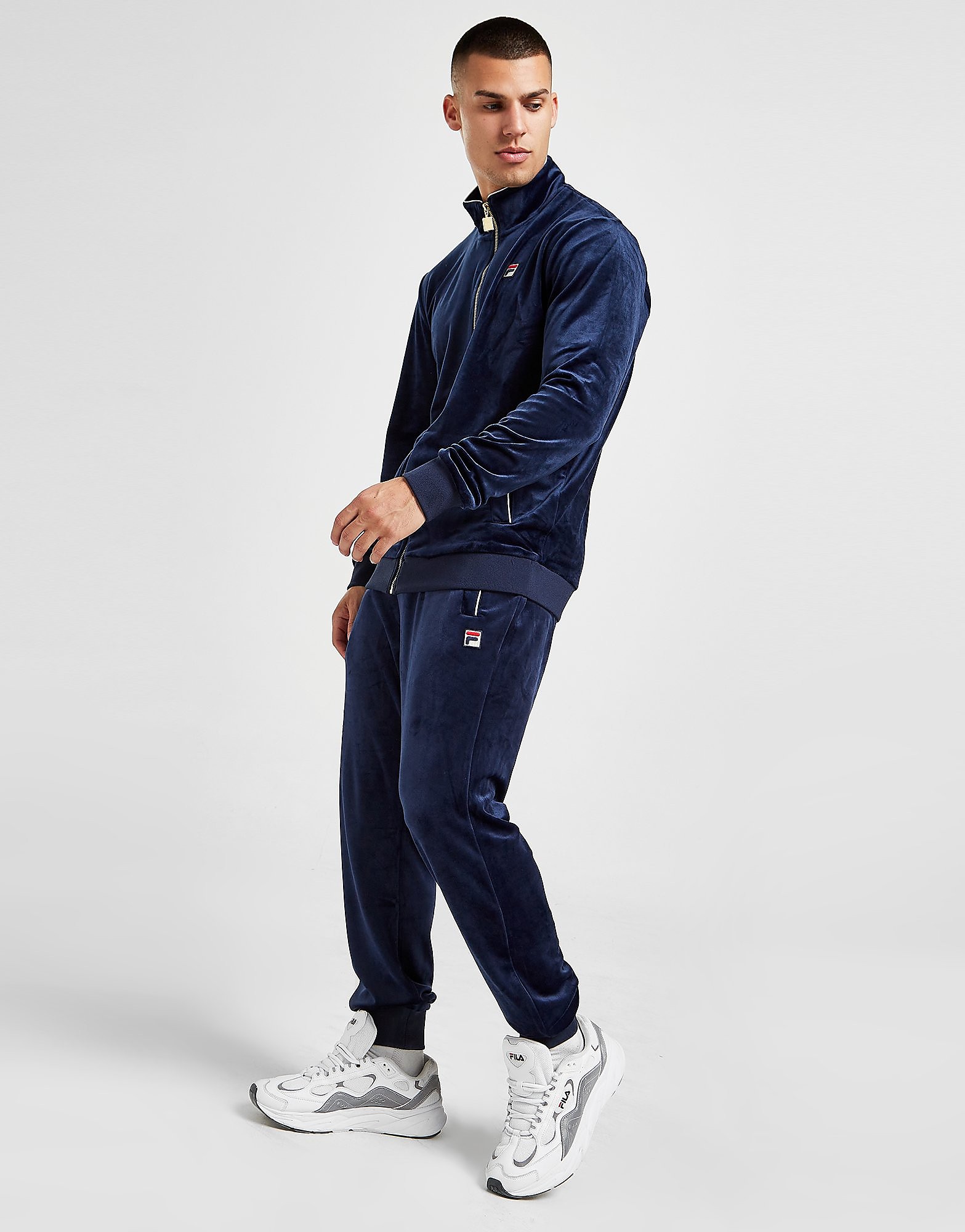 

Fila Lir Velour Track Pants - Blue/Navy - Mens, Blue/Navy