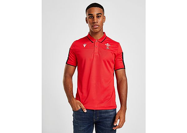 Macron Polo Pays de Galles RU Tech Homme