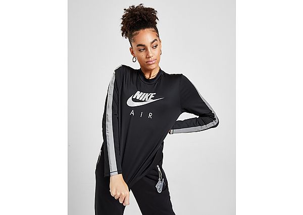 Nike Haut de running intermédiaire à manches longues Nike Air pour Femme - Black, Black