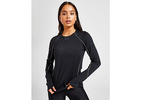 Under Armour Haut Rush Manches Longues Crew Femme;Haut Rush Manches Longues Crew Femme - Black, Blac