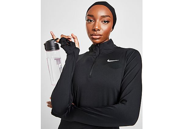 Nike Haut de running demi-zippé Nike pour Femme - Black, Black