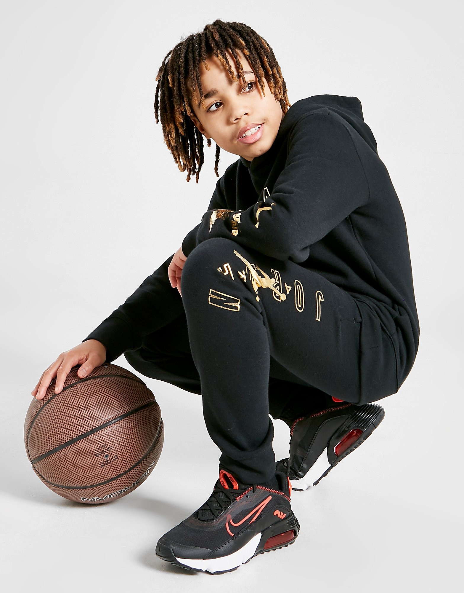 

Jordan Fleece Joggers Junior - Black - Kids, Black