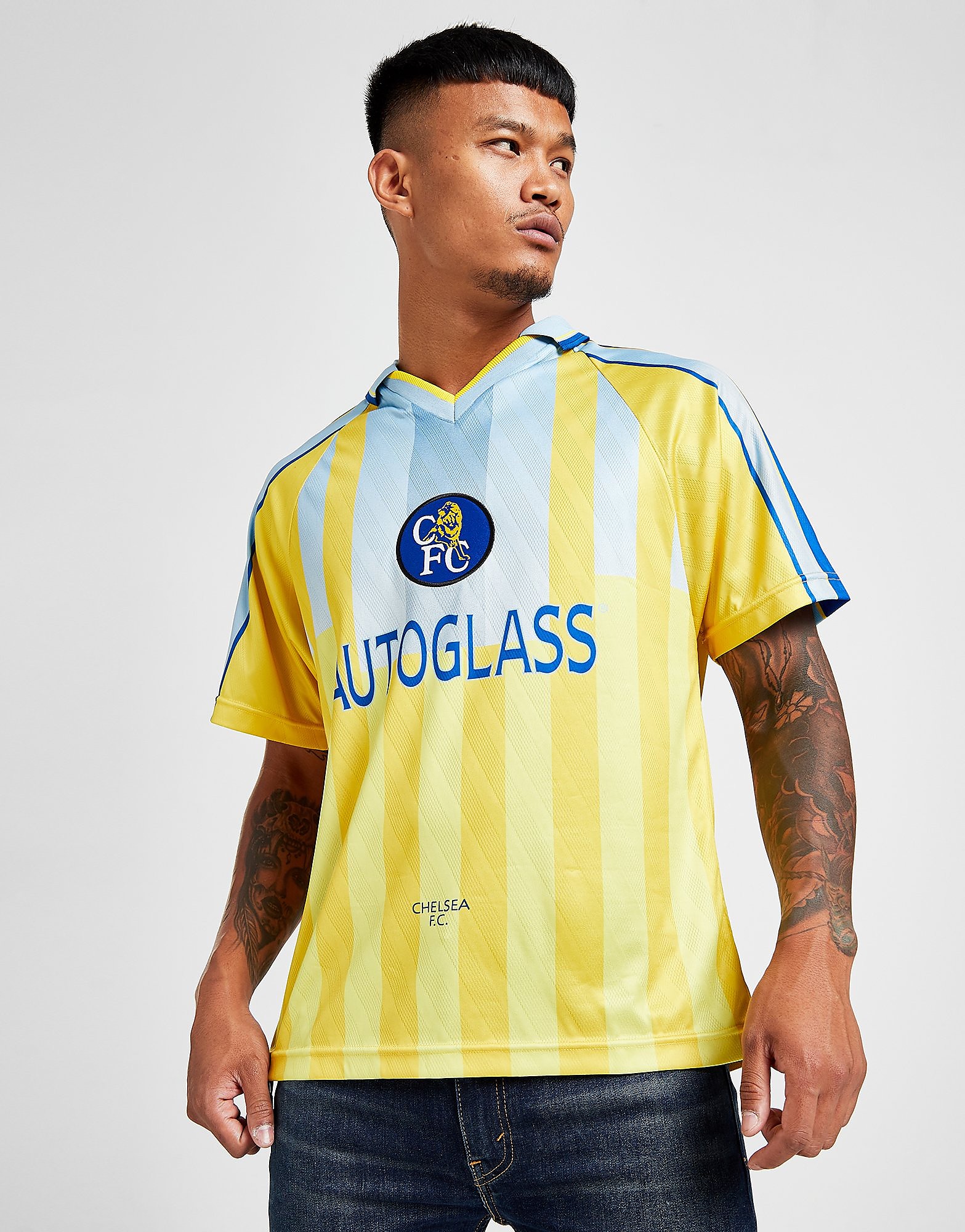 

Score Draw Chelsea FC '98 Away Shirt - Yellow - Mens, Yellow
