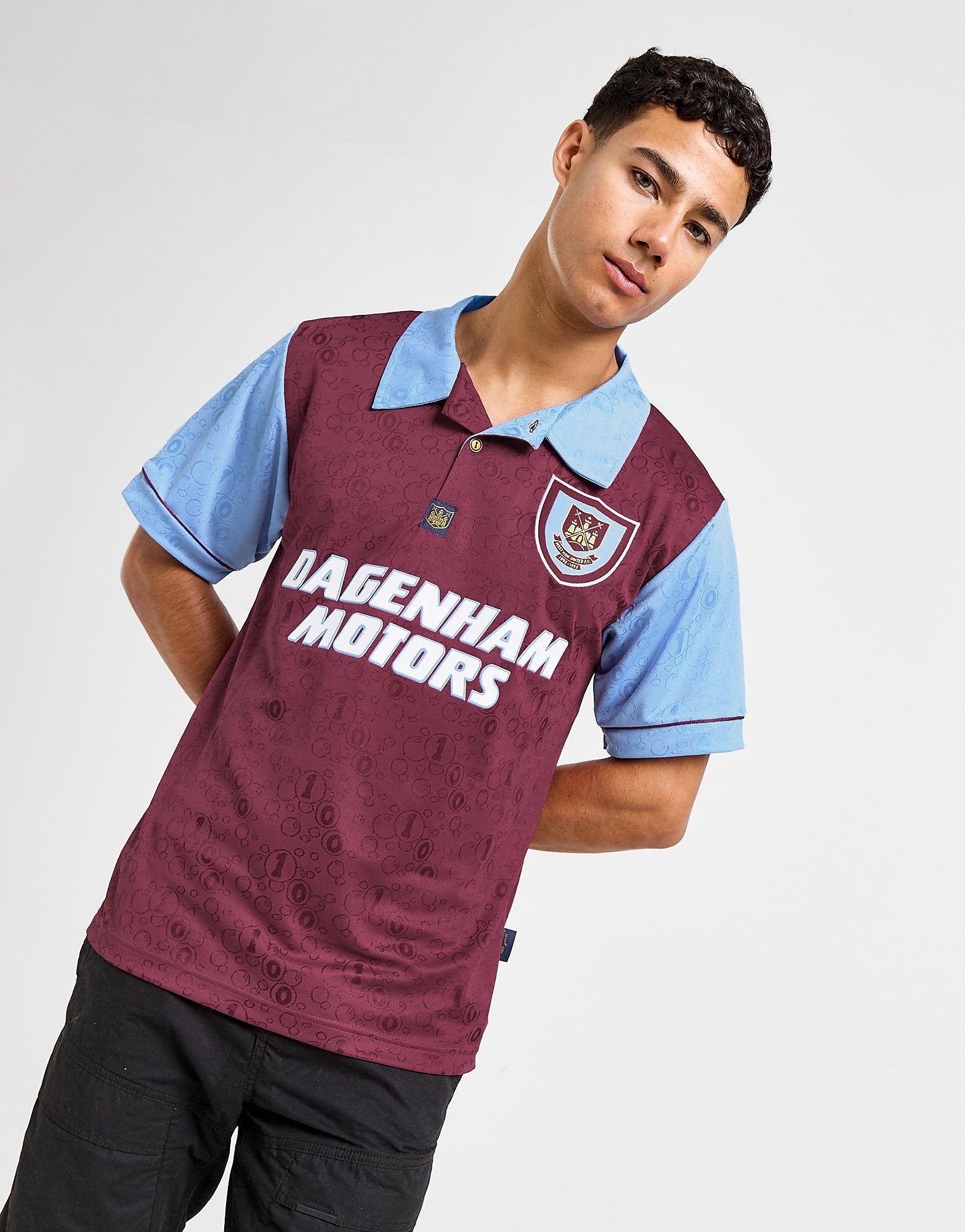 

Score Draw West Ham United '95 Retro Home Shirt - Red - Mens, Red