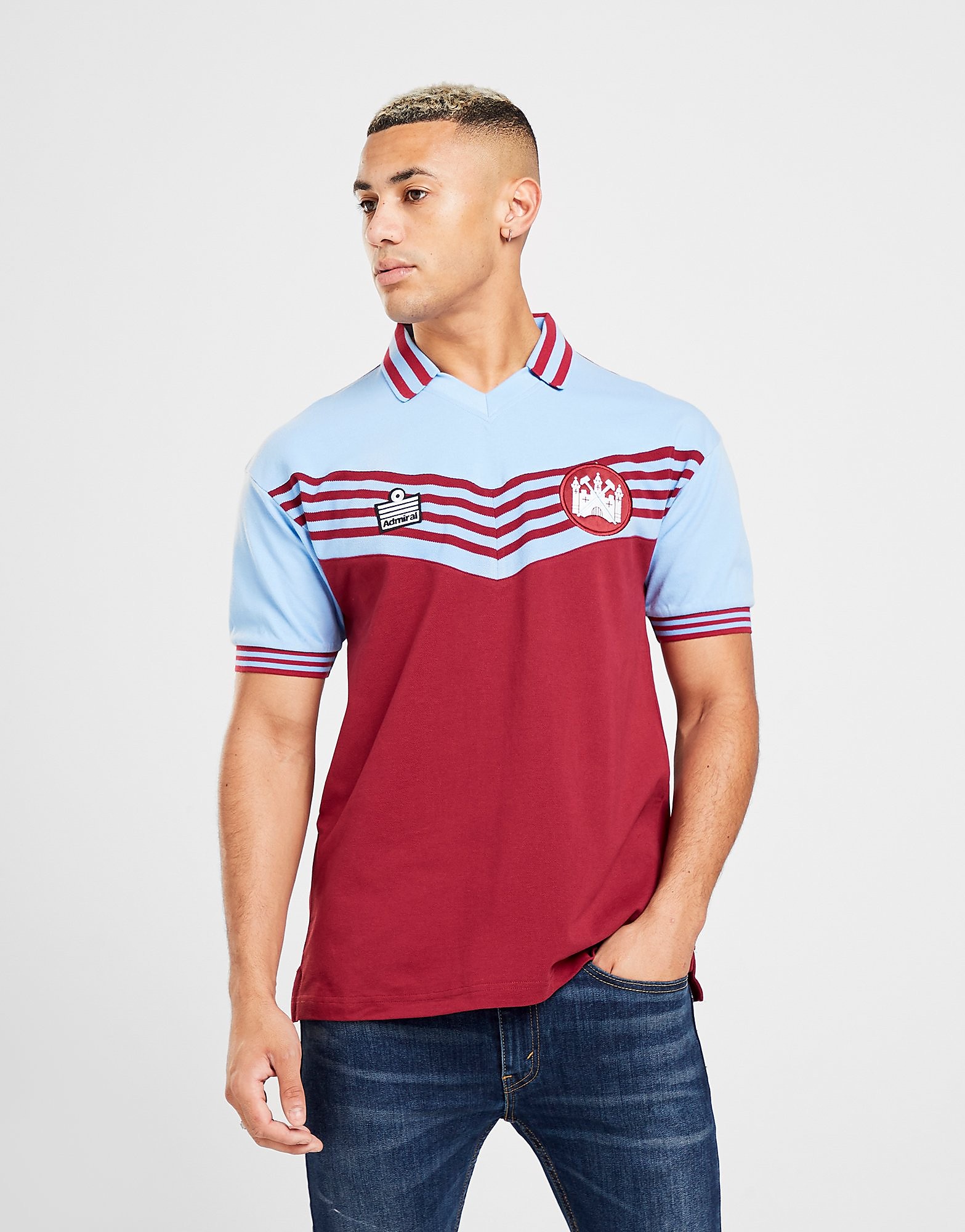 

Score Draw West Ham United '80 Home Shirt - Red - Mens, Red