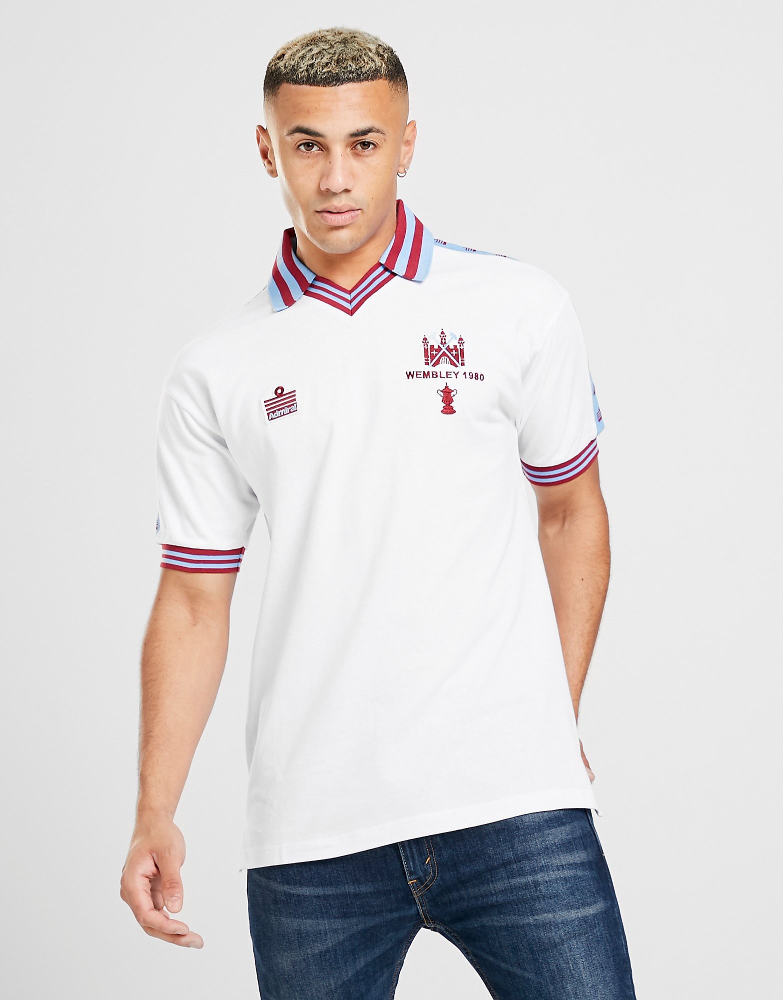 

Score Draw West Ham United 1980 FA Cup Shirt - White - Mens, White