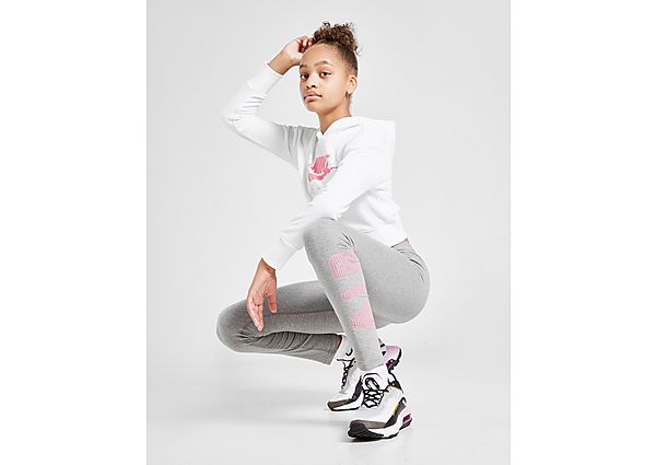Nike Legging Air Girls Bubble Junior - Carbon Heather/Pinksicle, Carbon Heather/Pinksicle