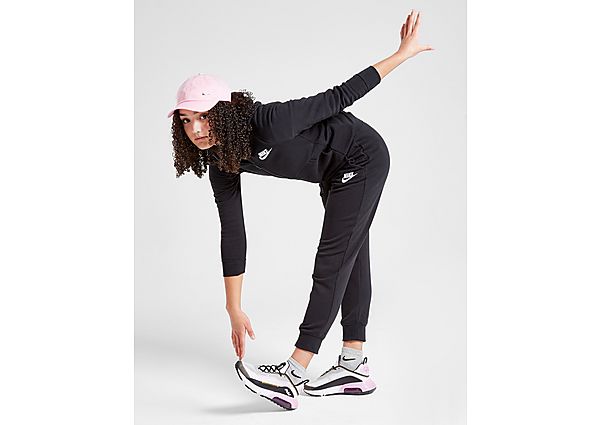 Nike Jogging Fille Sportswear Fleece Junior - Black/White, Black/White