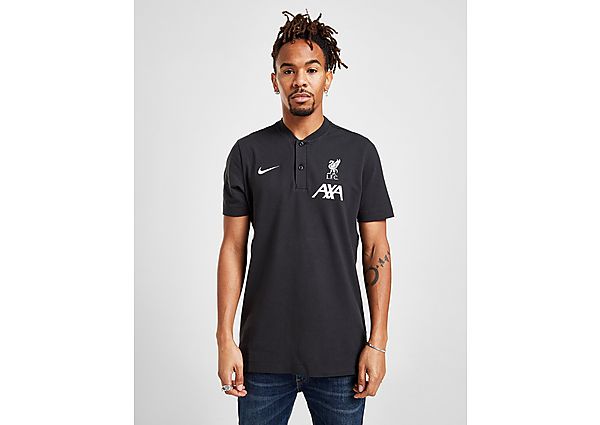 Nike Polo Liverpool FC pour Homme - Black/White, Black/White