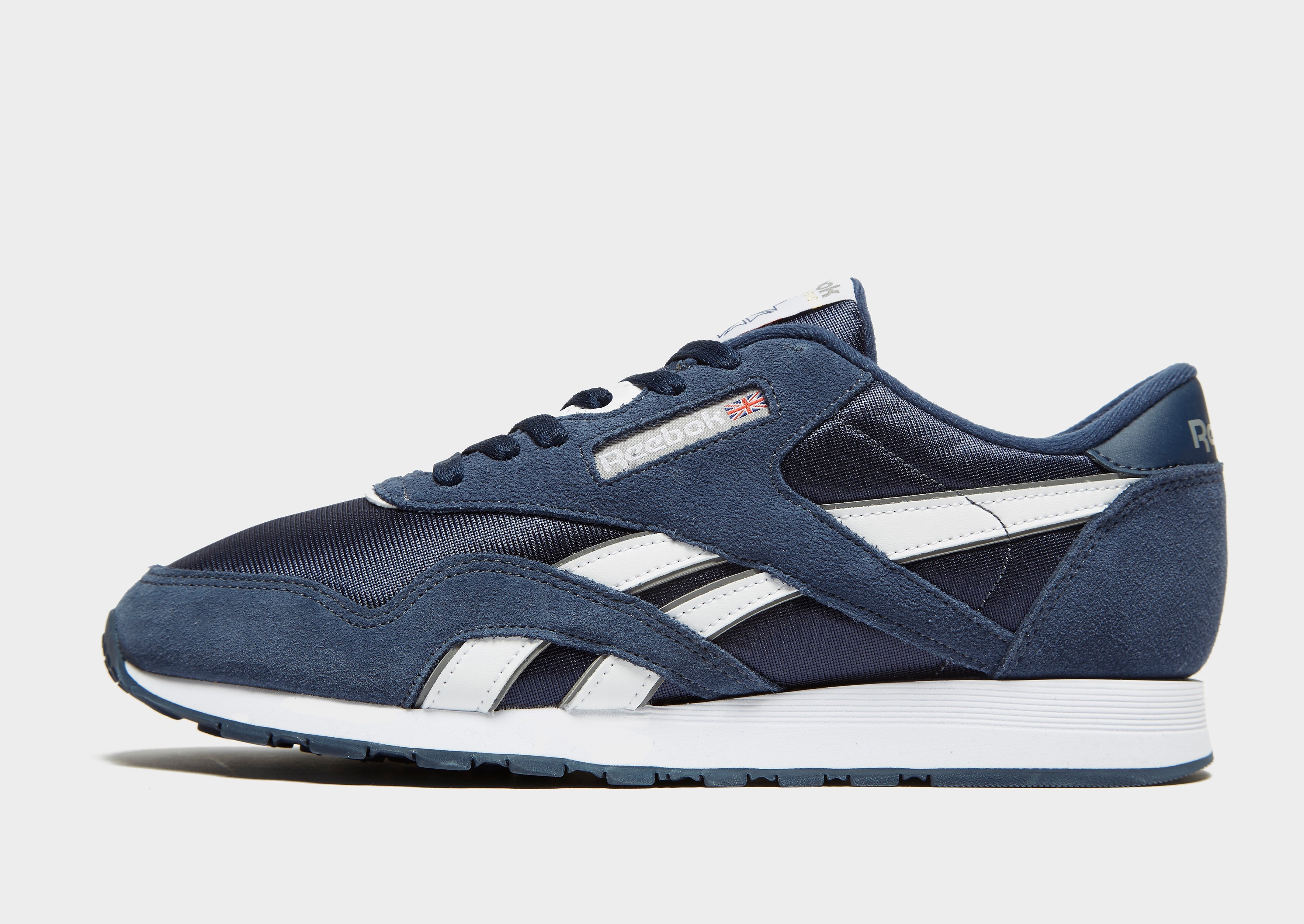 

Reebok Classic Nylon - Team Navy / Team Navy / Platinum - Womens, Team Navy / Team Navy / Platinum