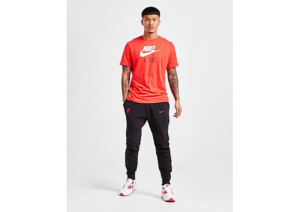 Nike Pantalon Liverpool FC Tech Pack pour Homme - Black/Gym Red, Black/Gym Red