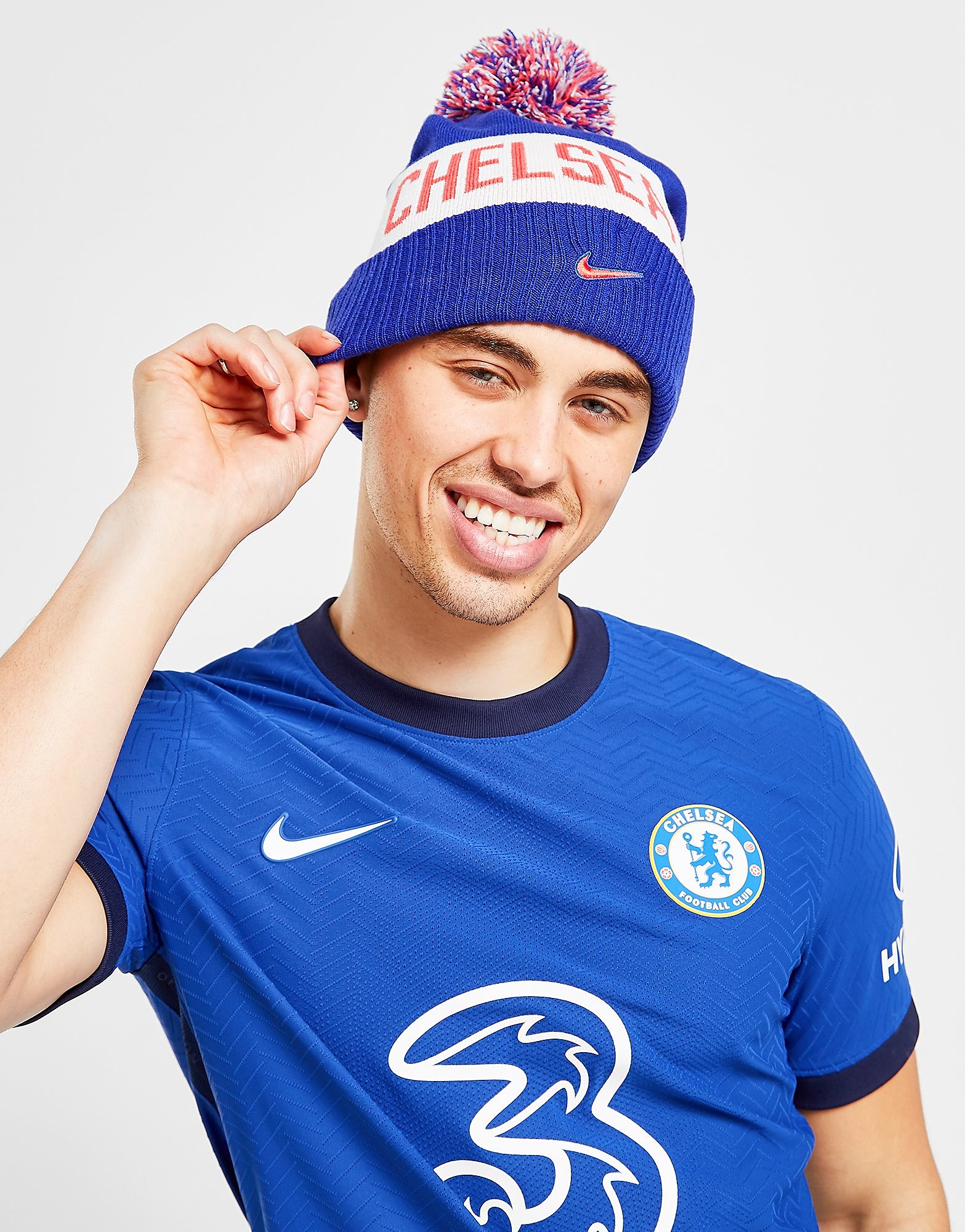

Nike Chelsea FC Bobble Hat - Concord/Ember Glow/Orange - Womens, Concord/Ember Glow/Orange