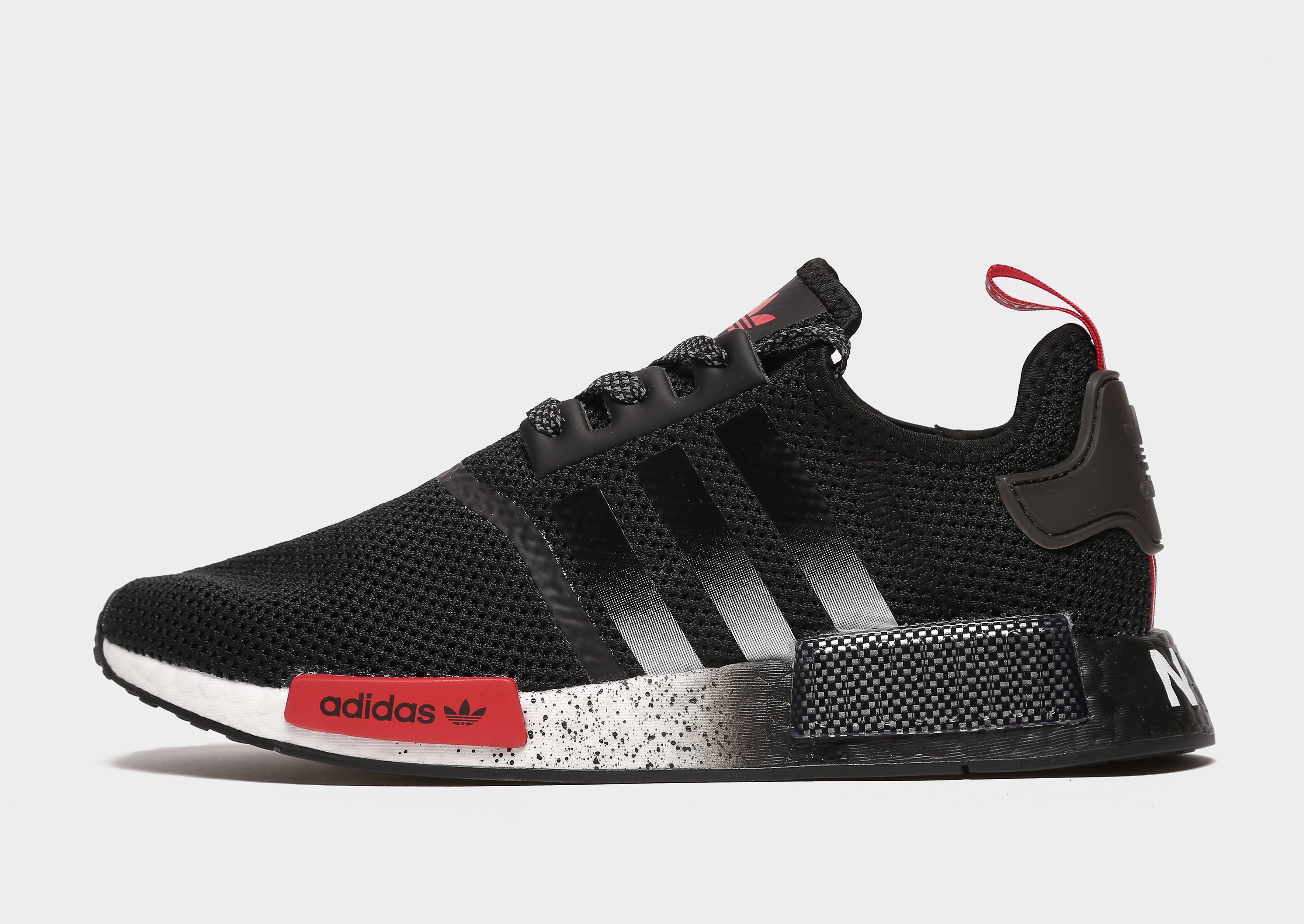 adidas Originals NMD_R1 - Only at JD - Mens, Musta