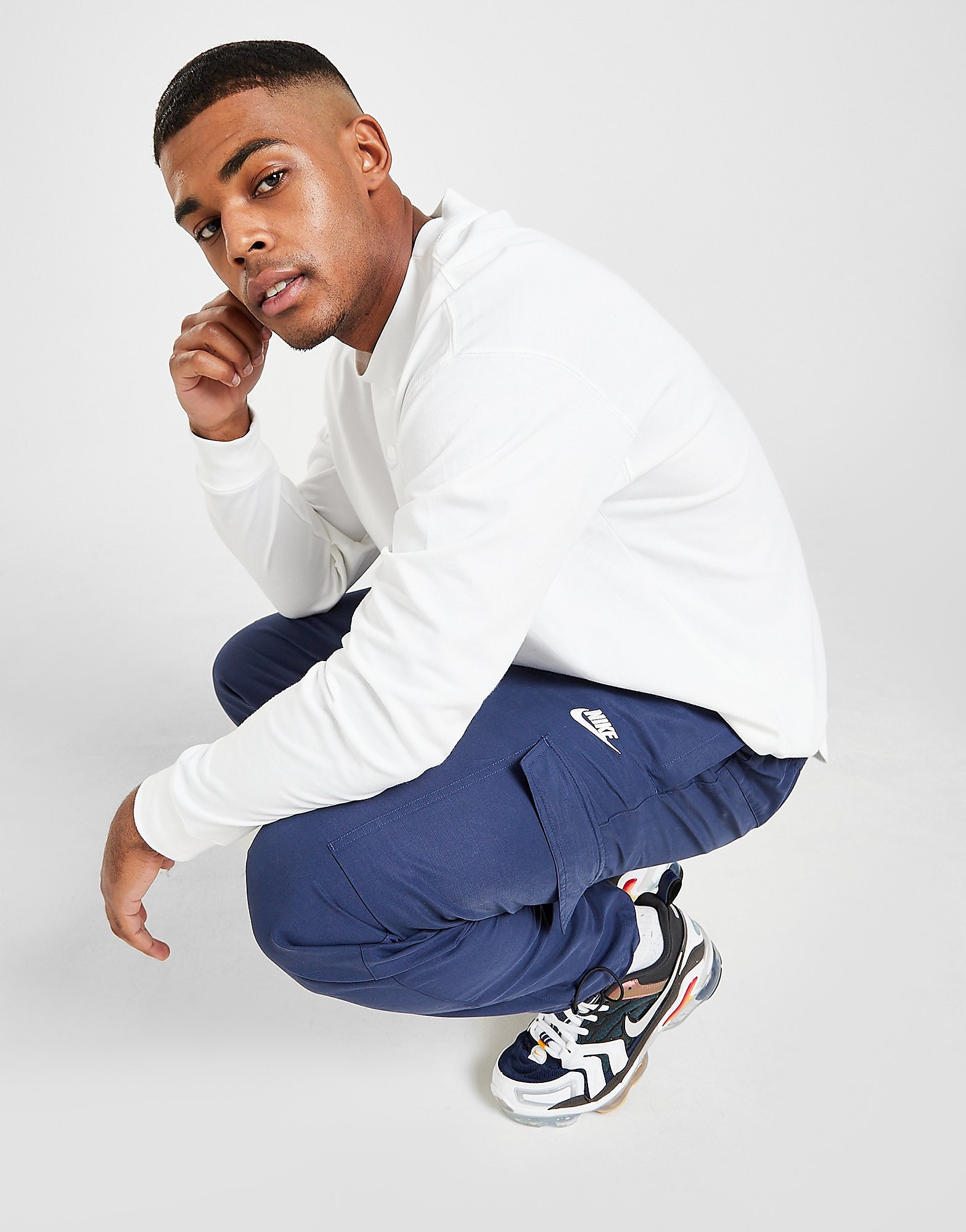 

Nike Woven Cargo Track Pant - Blue/Navy - Mens, Blue/Navy