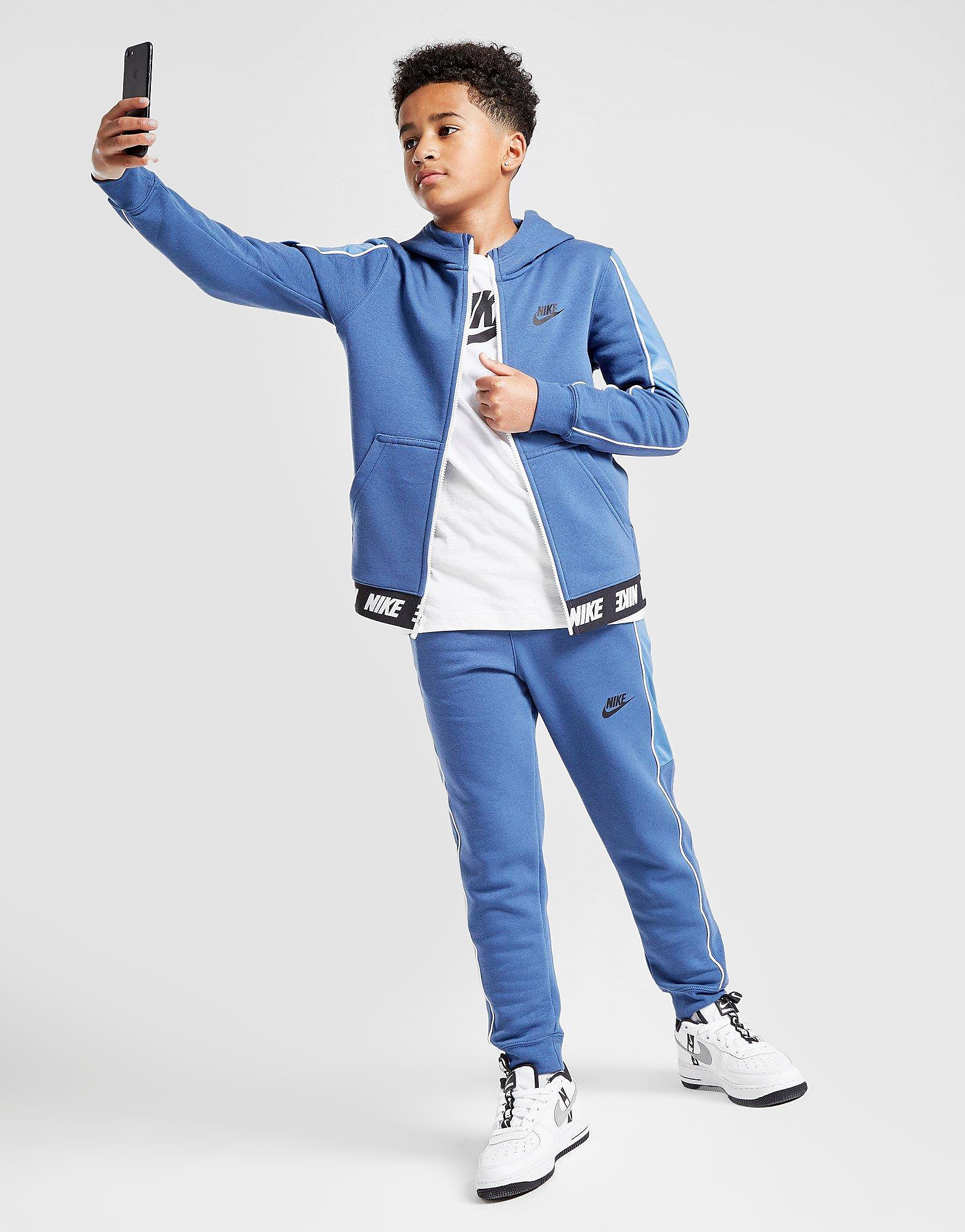 

Nike Hybrid Full Zip Hoodie Junior - Only at JD - Blue - Kids, Blue