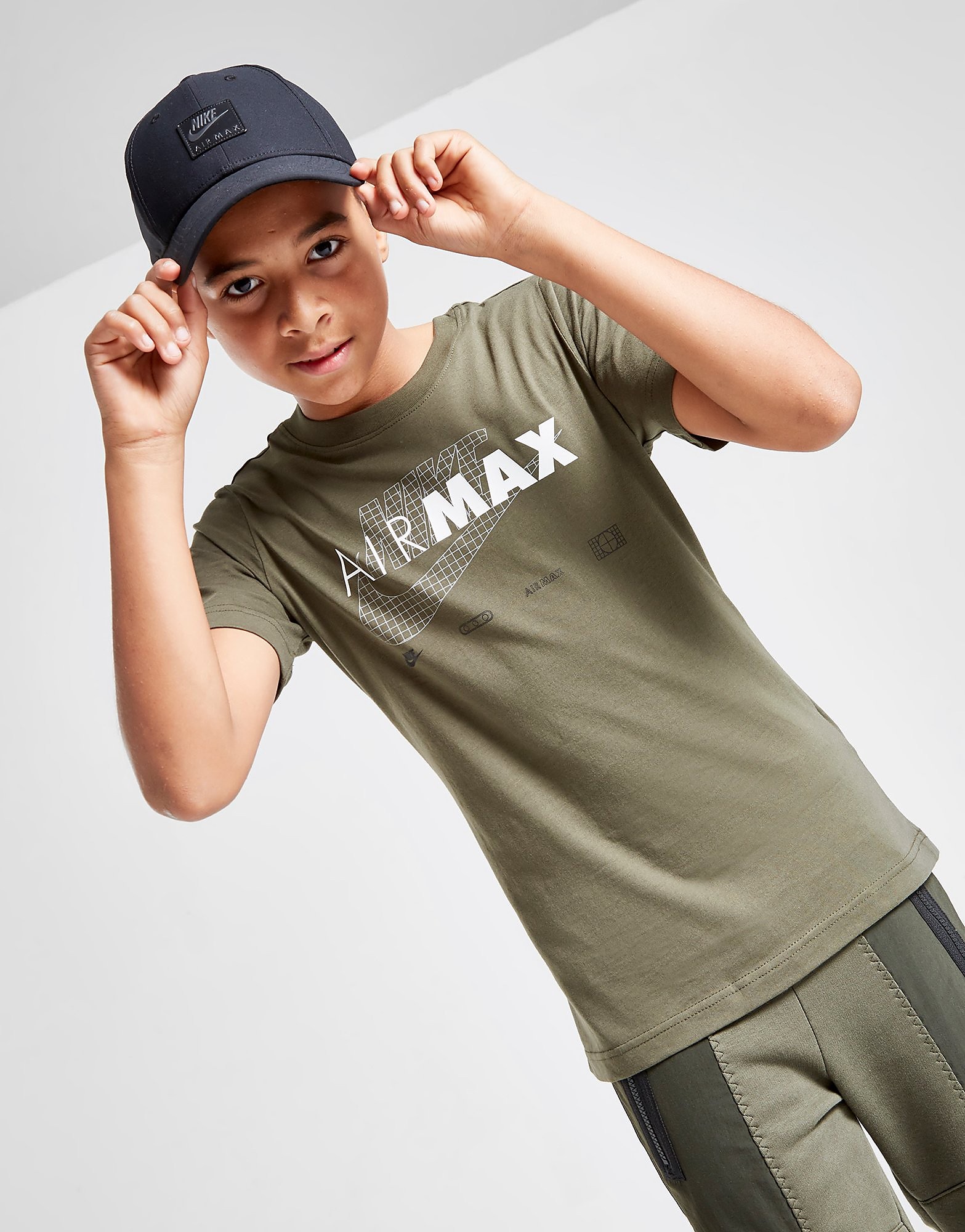 

Nike Air Max Short Sleeve T-Shirt Junior - Green - Kids, Green
